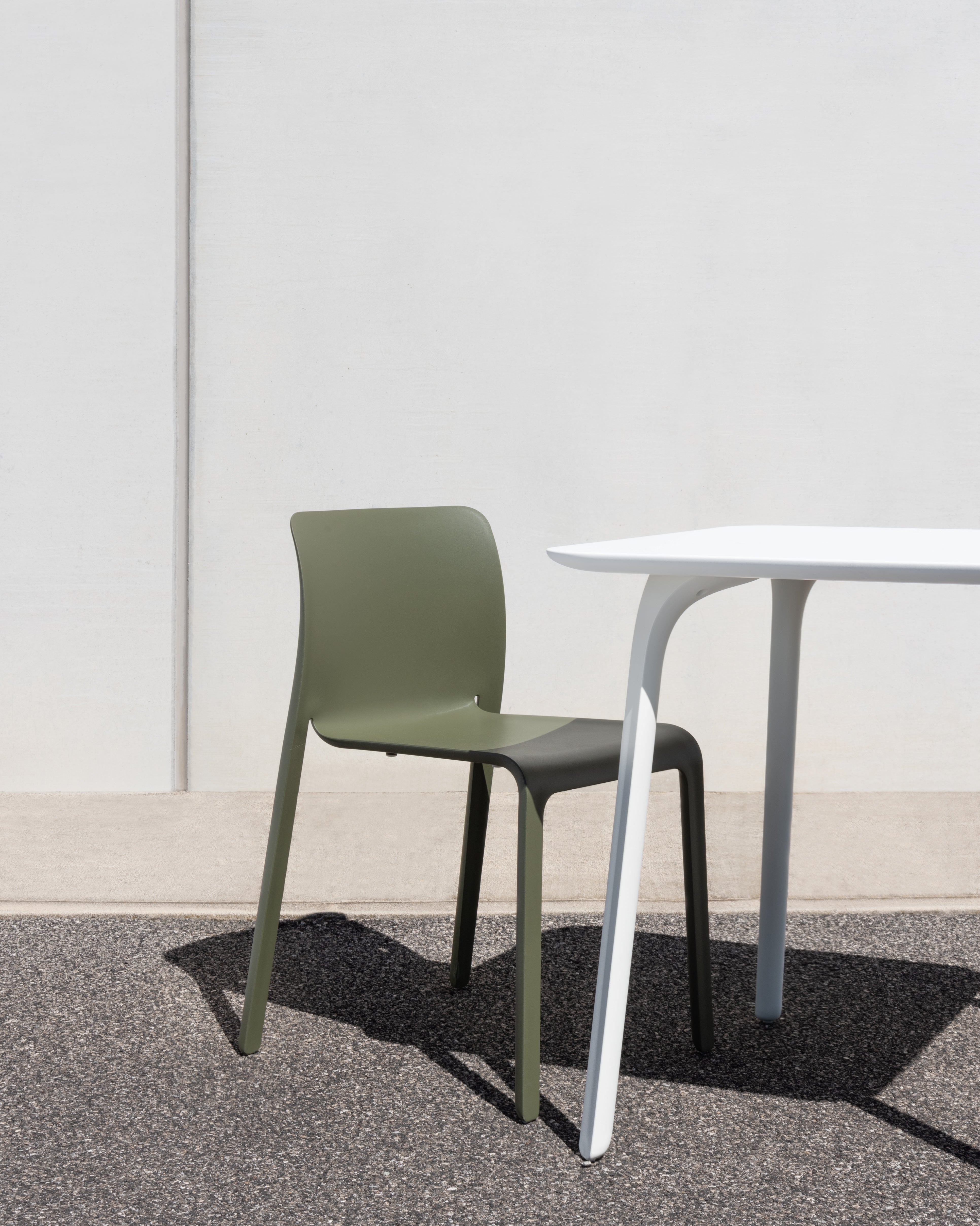 Outdoor chair first green