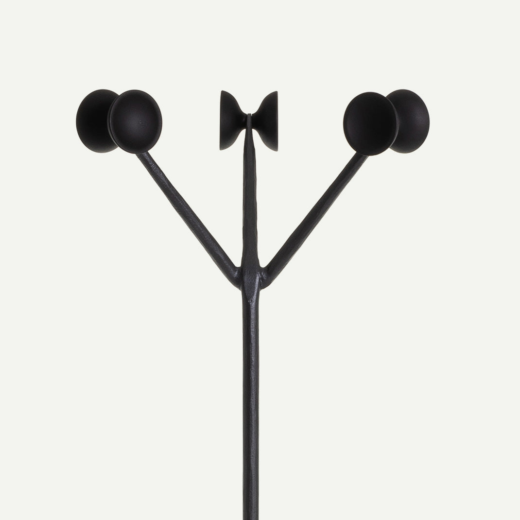 OFFICINA floor coat rack black
