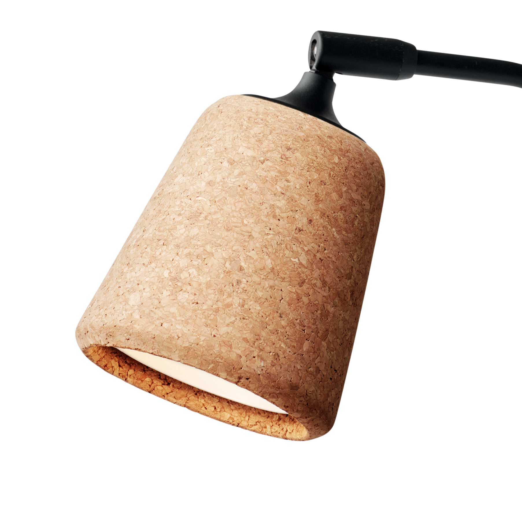 Desk lamp material natural cork