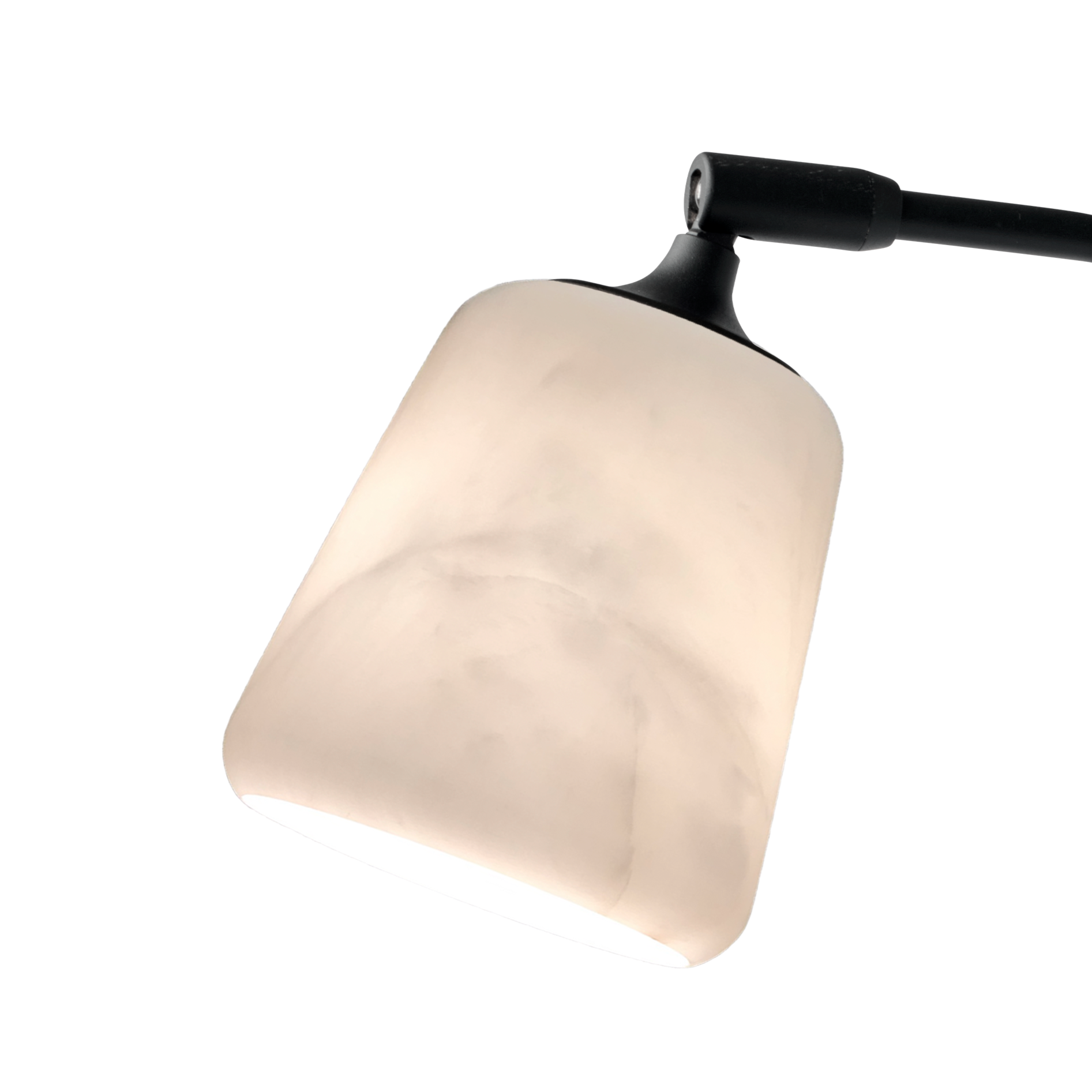 Material desk lamp - The Black Sheep White Marble