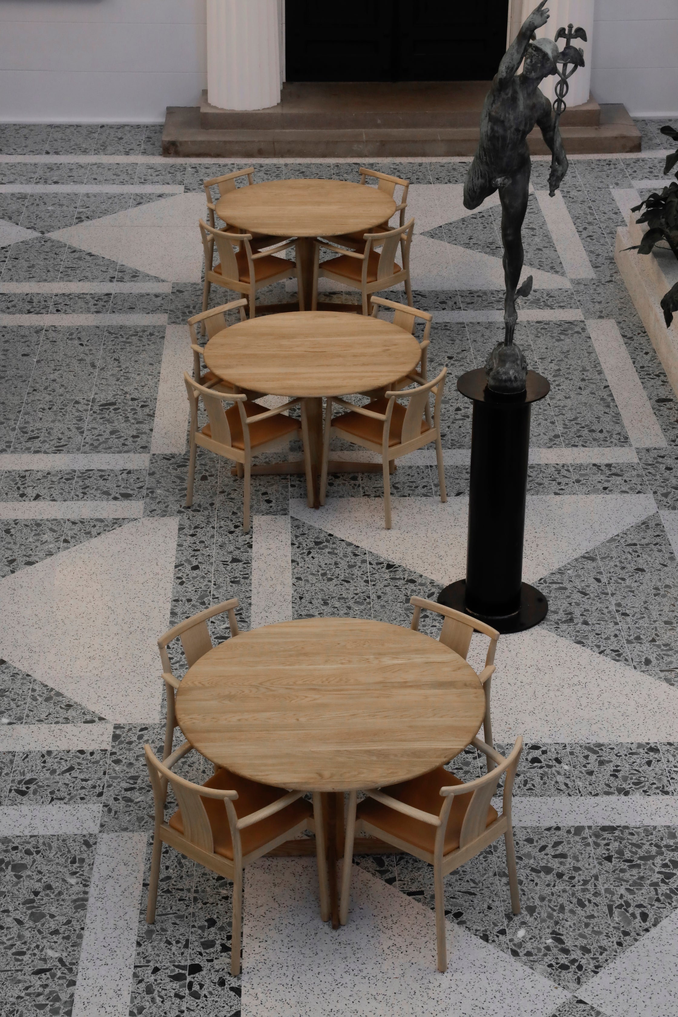 MERKUR Chair Black Oak Wood