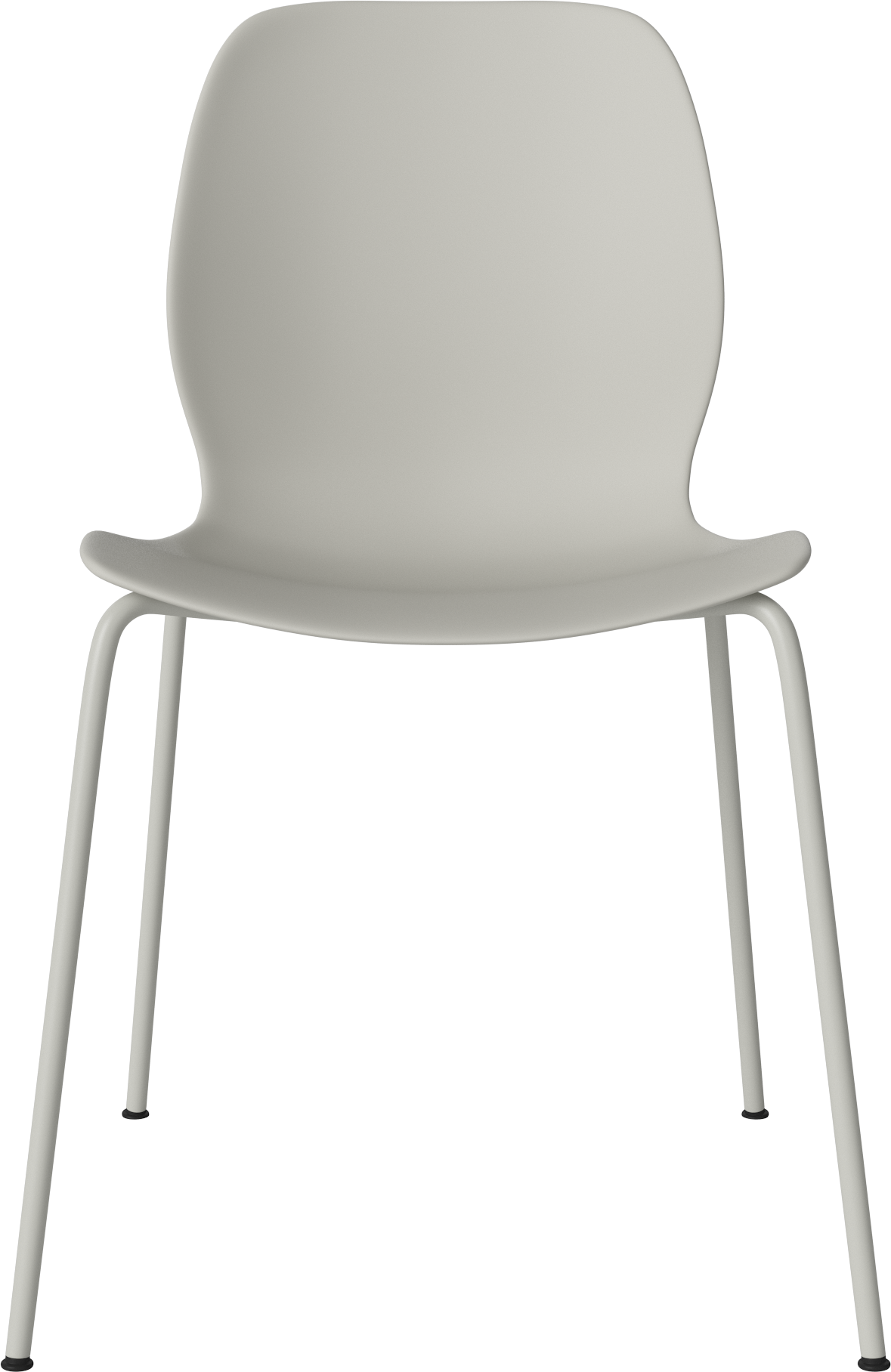 Seed gray chair with a gray base