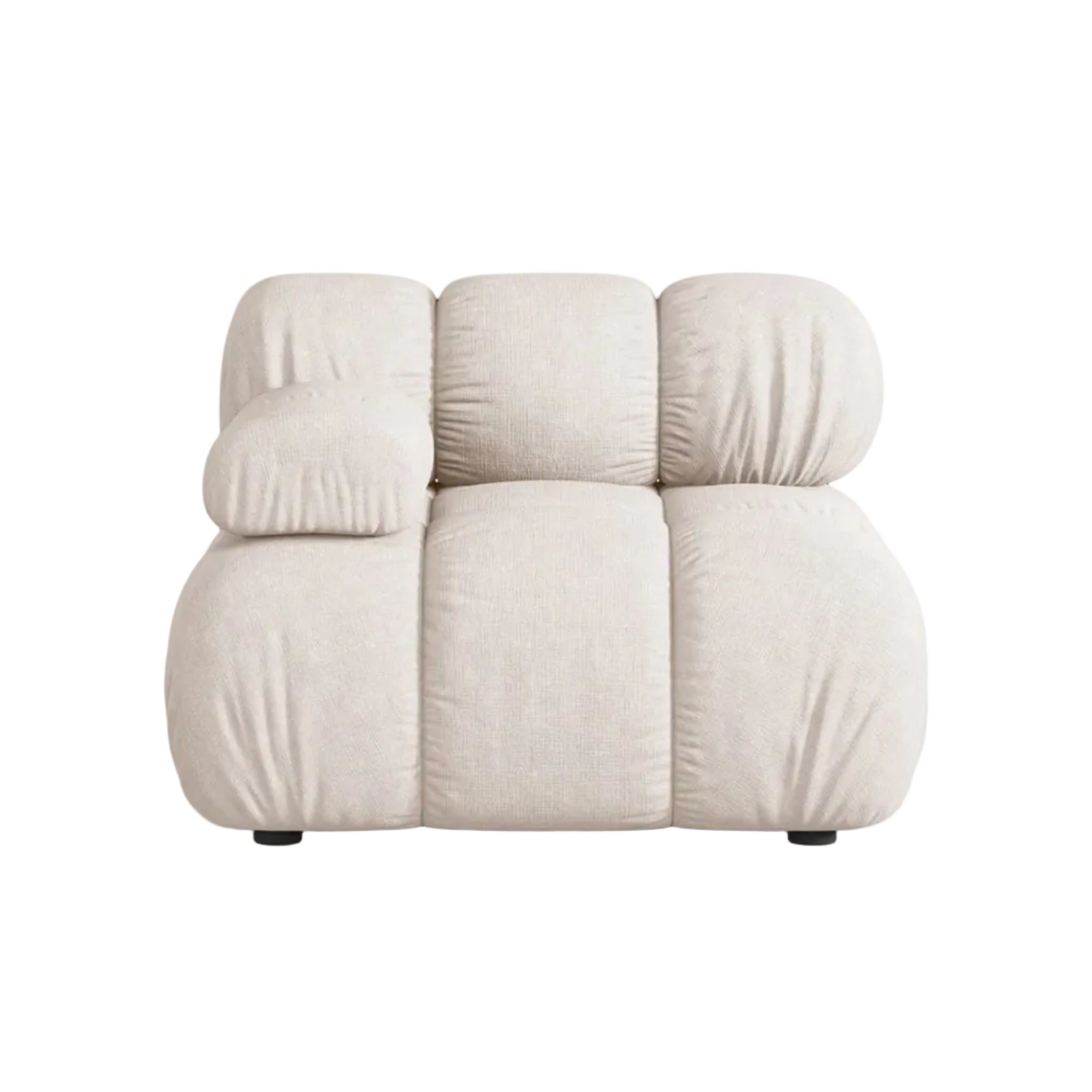 Modulares Sofa BELLIS - linkes Modul in Beige
