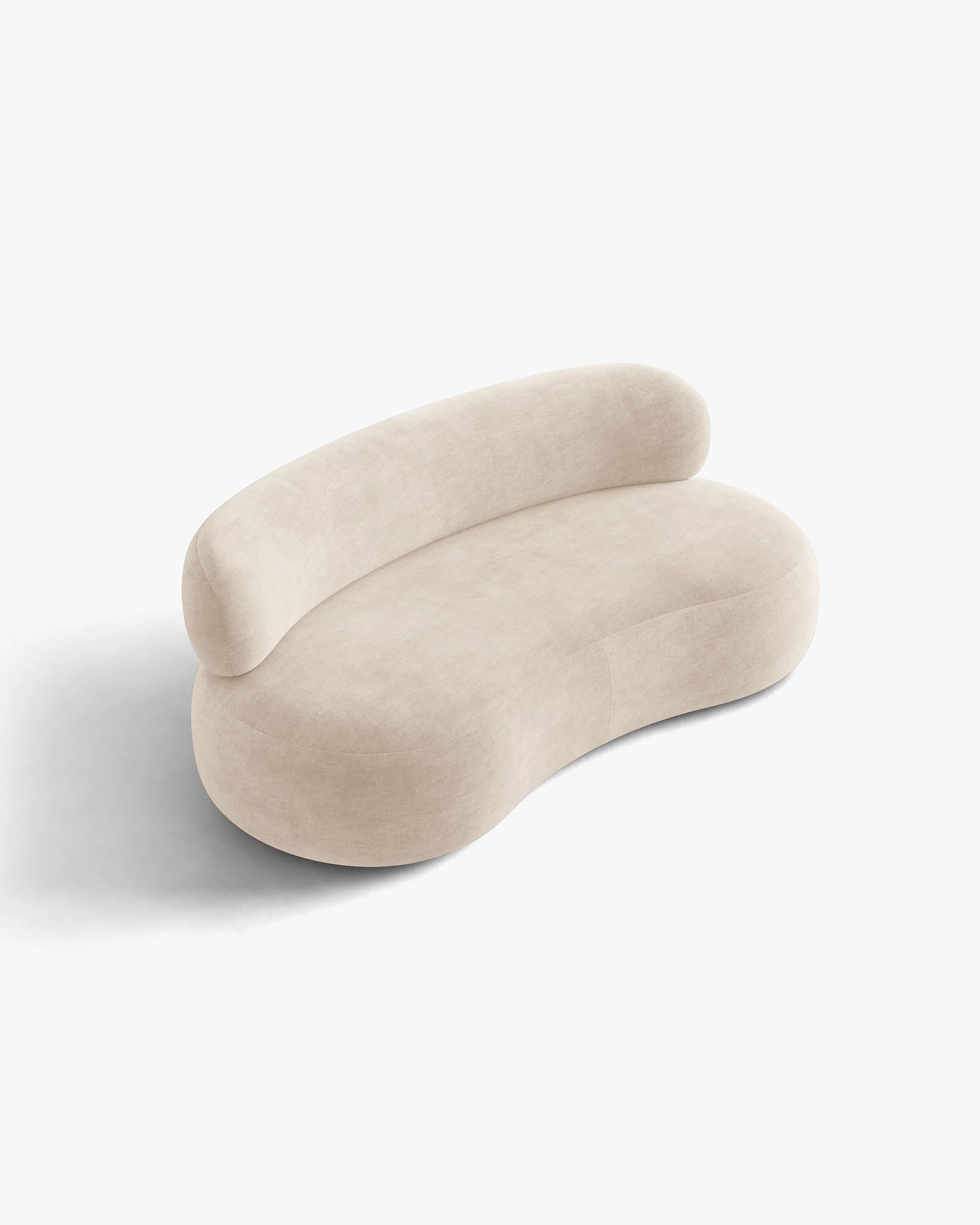 Sofa 3-osobowa AURA jasnobeżowy szenil