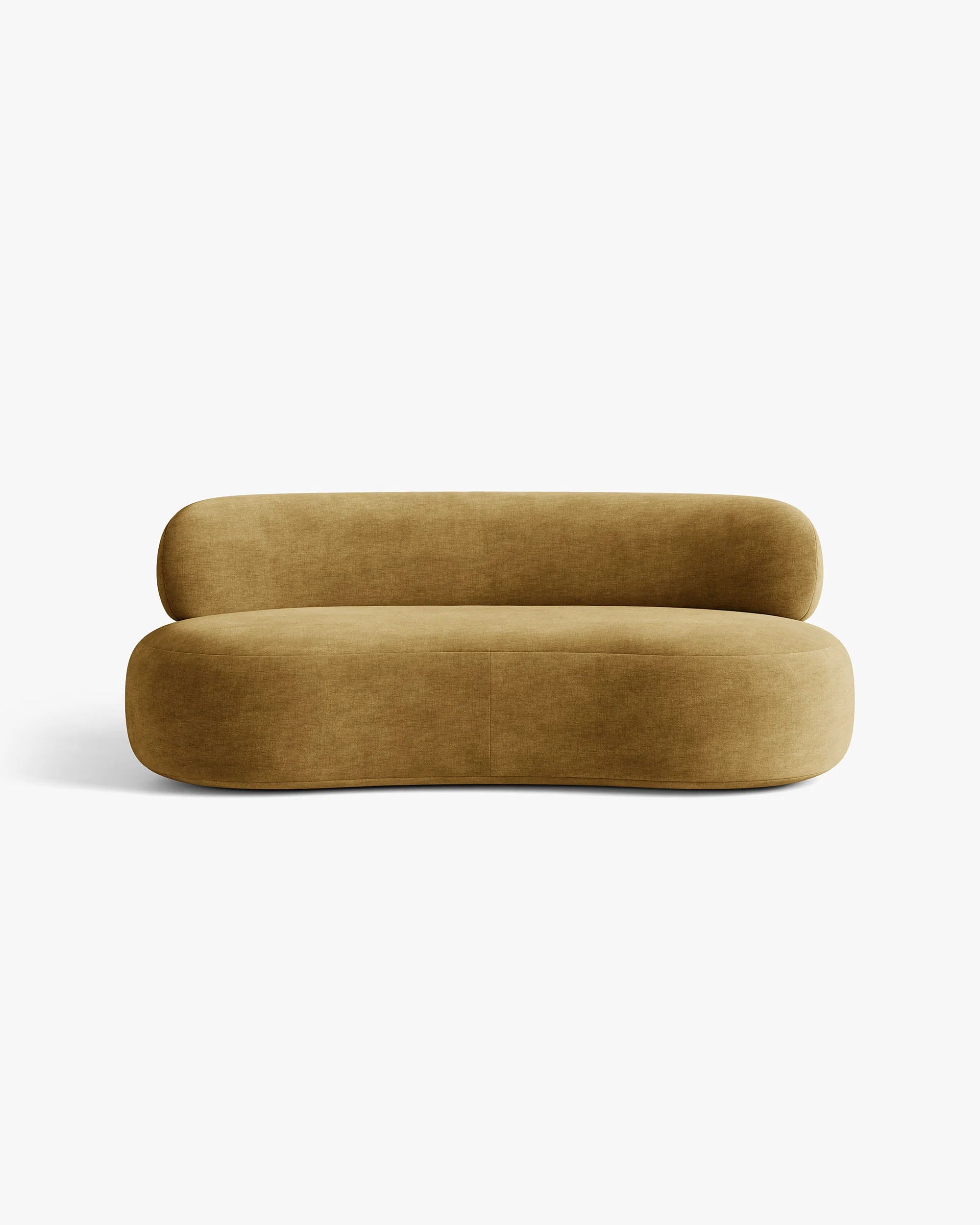 Sofa 3-osobowa AURA musztardowy szenil