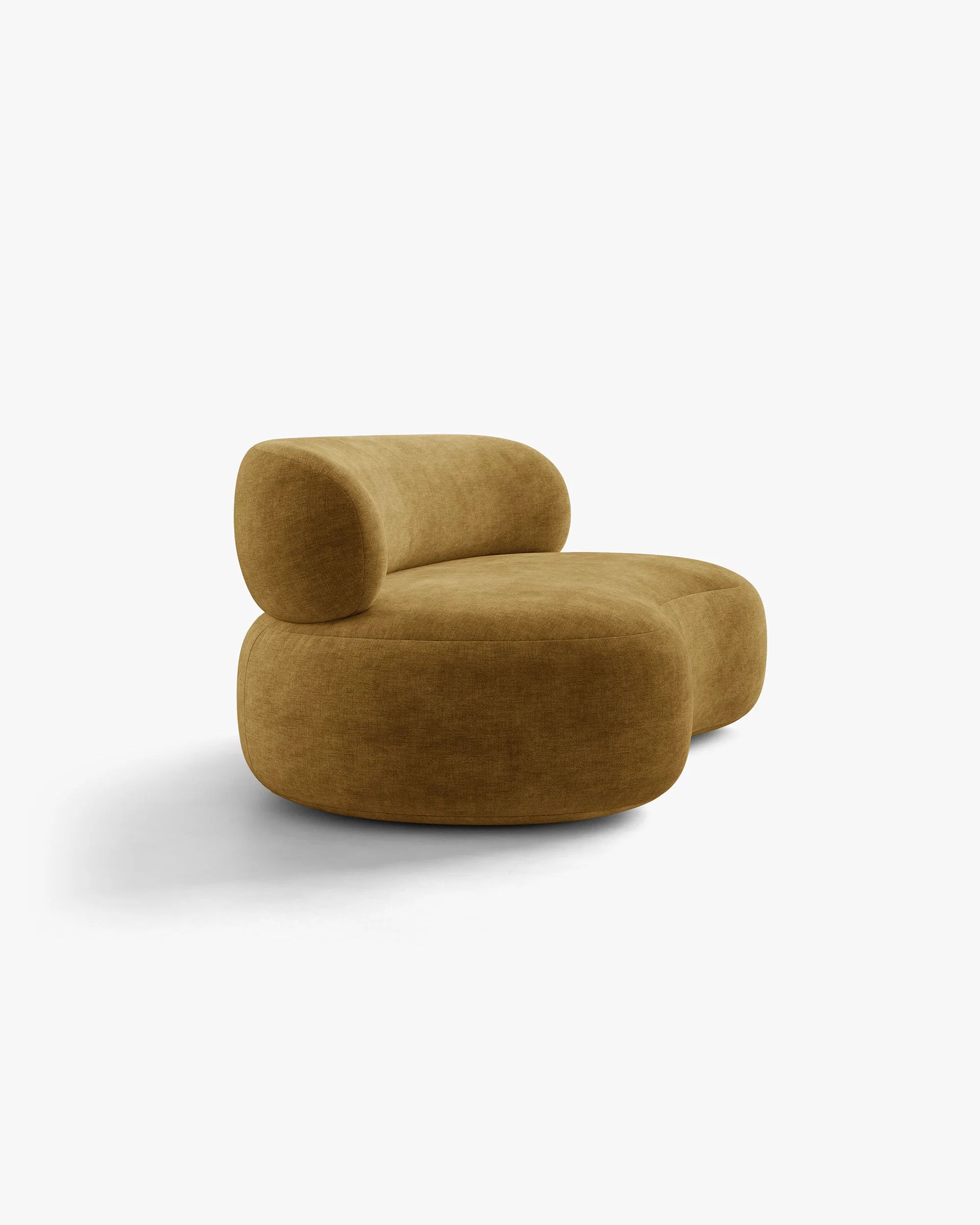 Sofa 3-osobowa AURA musztardowy szenil