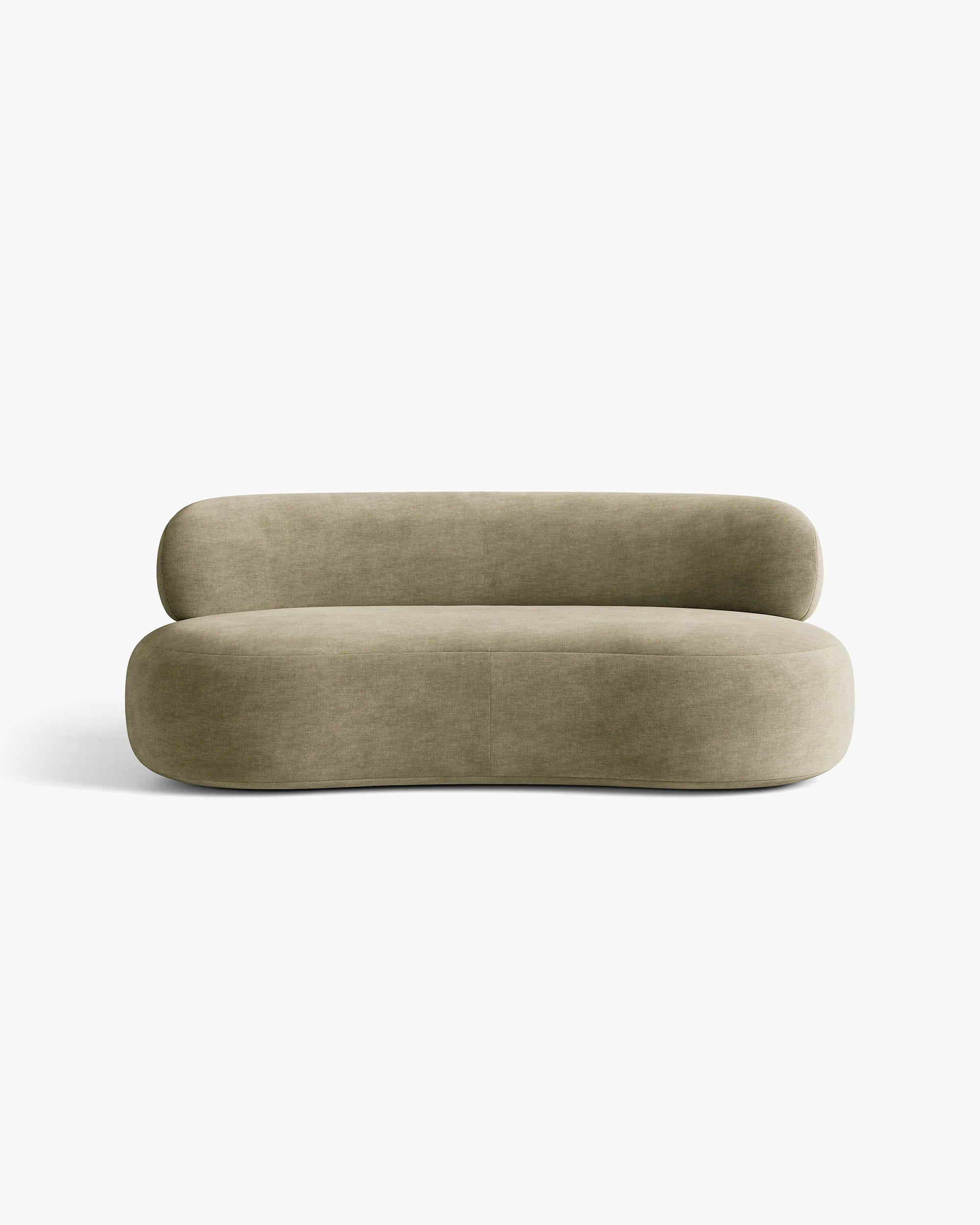 Sofa 3-osobowa AURA jasnooliwkowy szenil