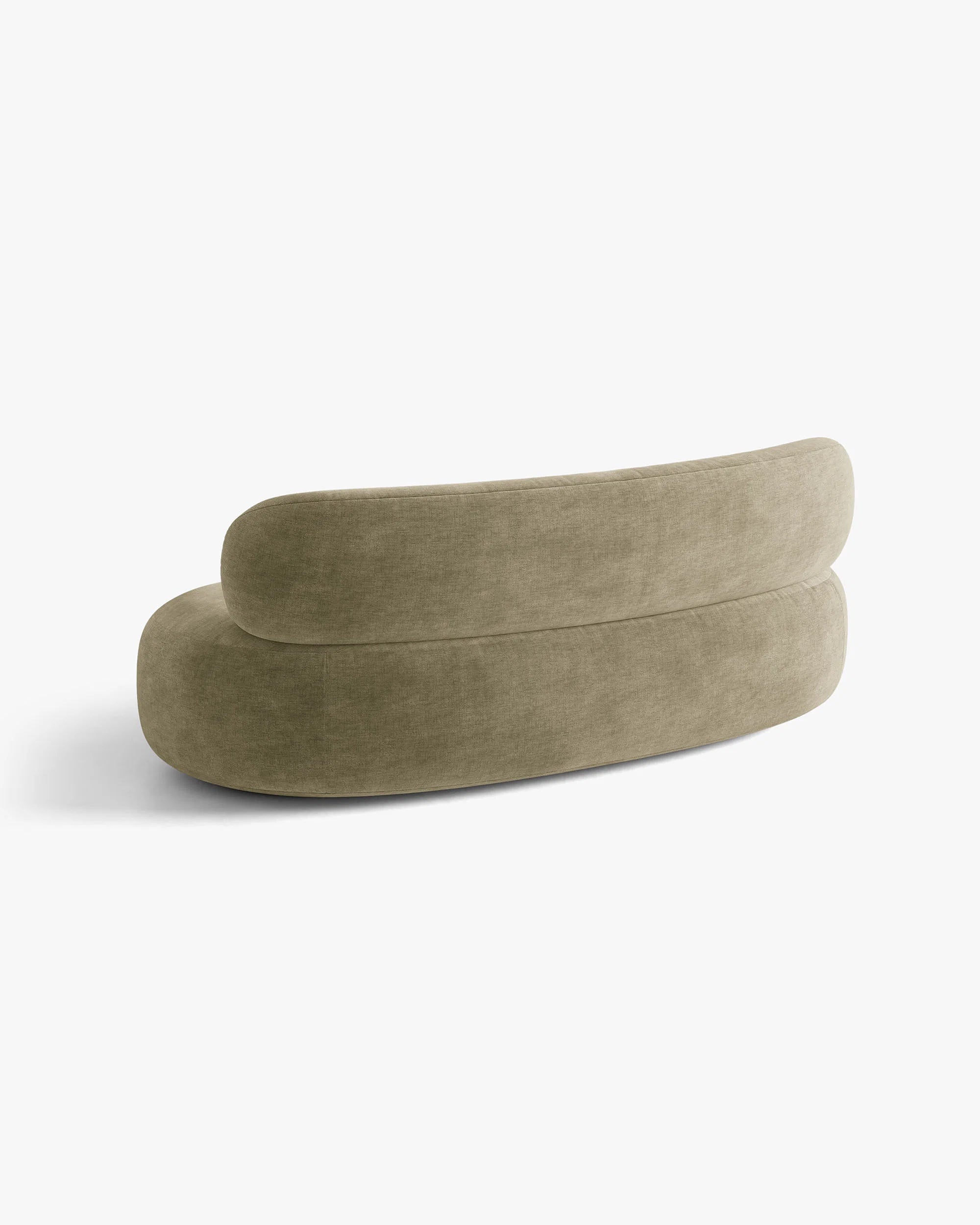 Sofa 3-osobowa AURA jasnooliwkowy szenil