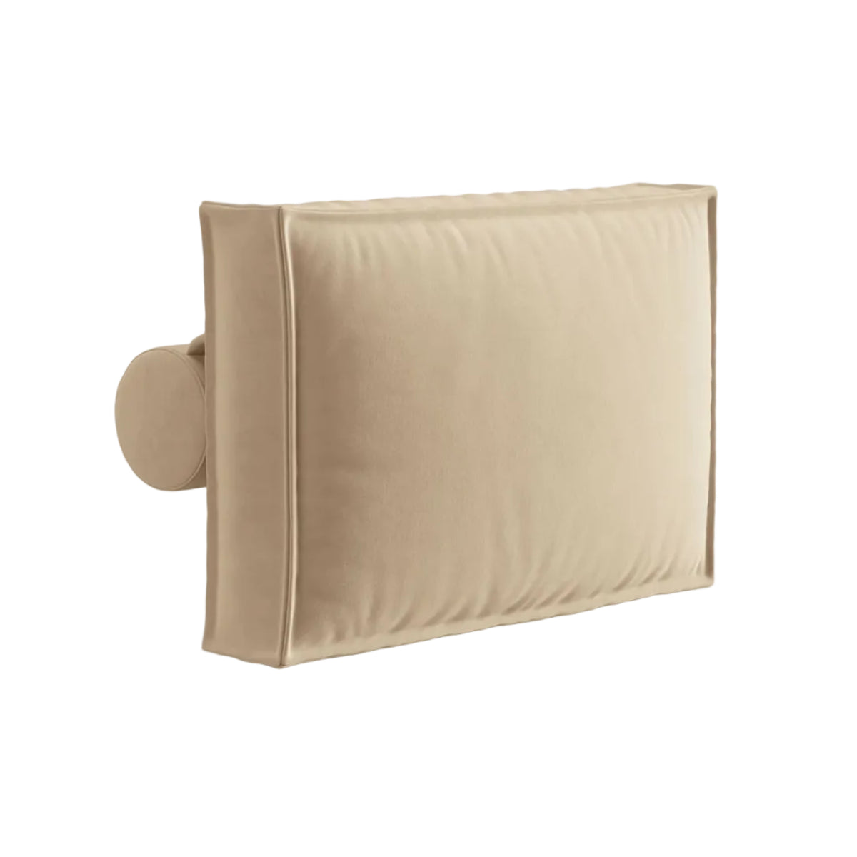 Dekorative Samt-Kissen NURIA beige