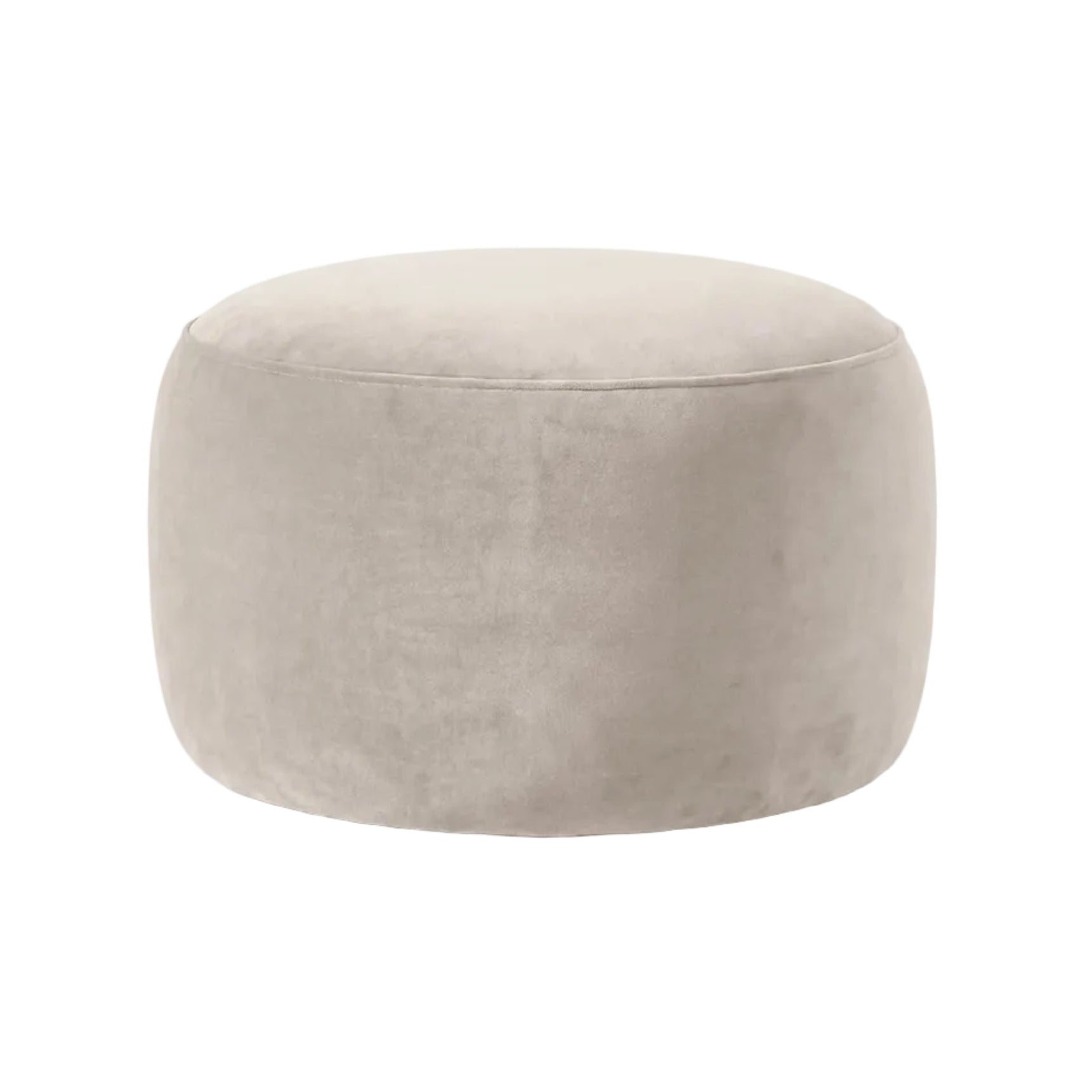 Samtpouf AMALTA in Beige
