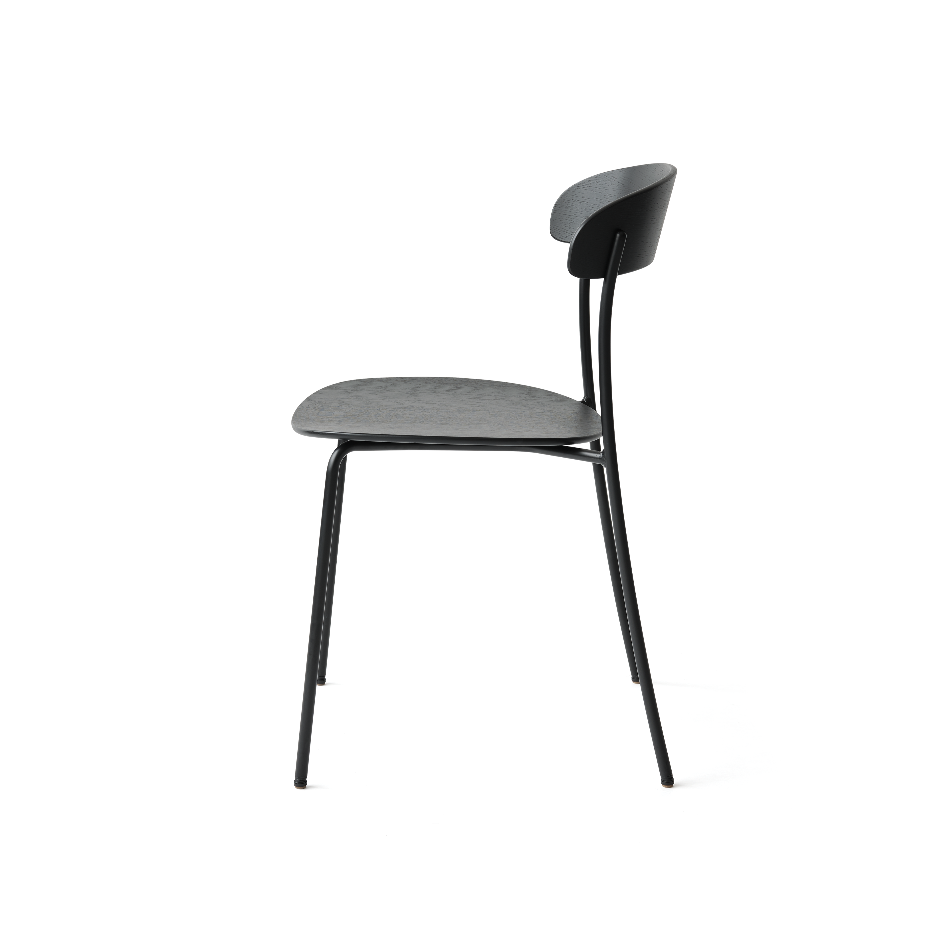 Missing chair black ash veneer