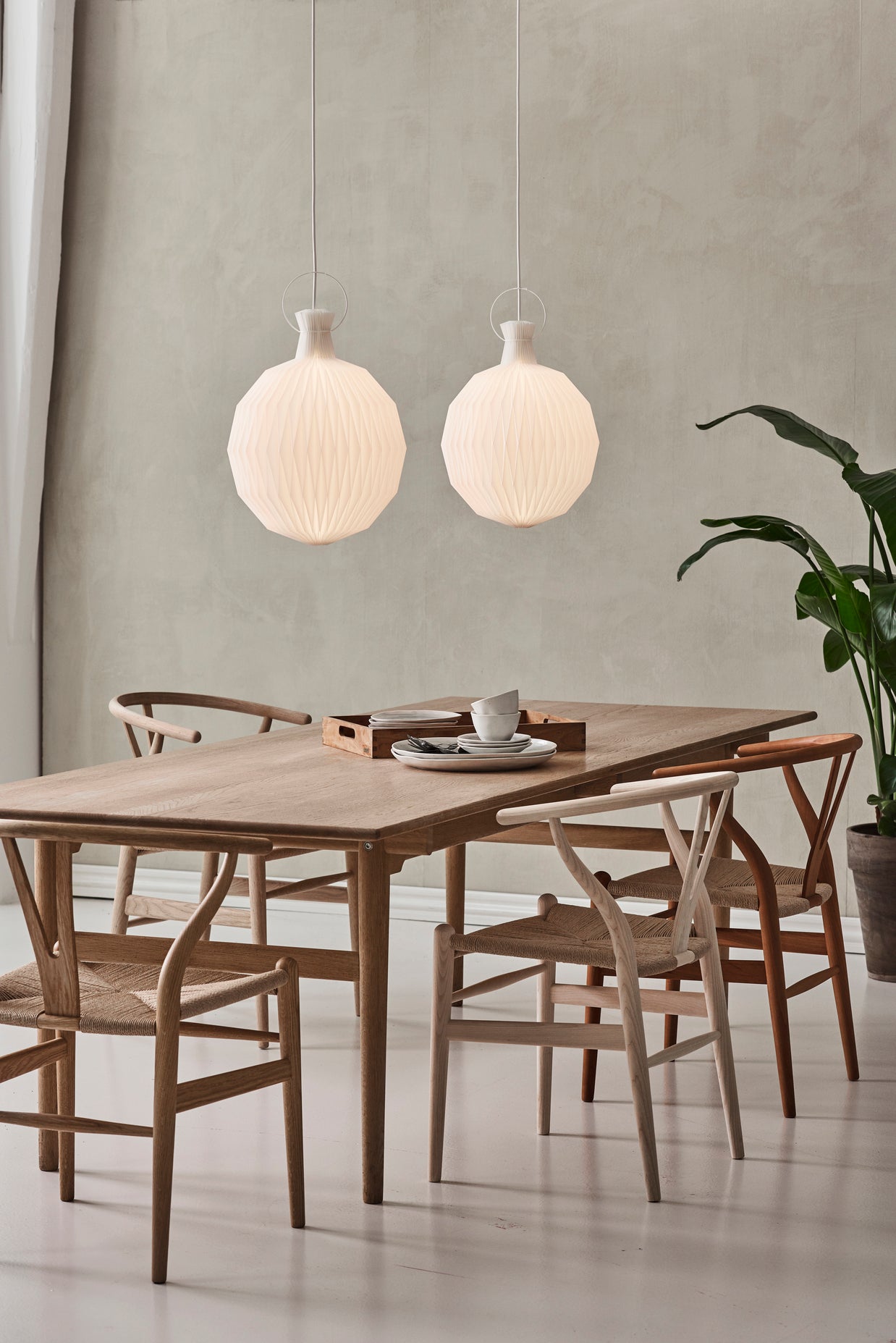 Hängelampe MODELL 101 LATERNE weiß