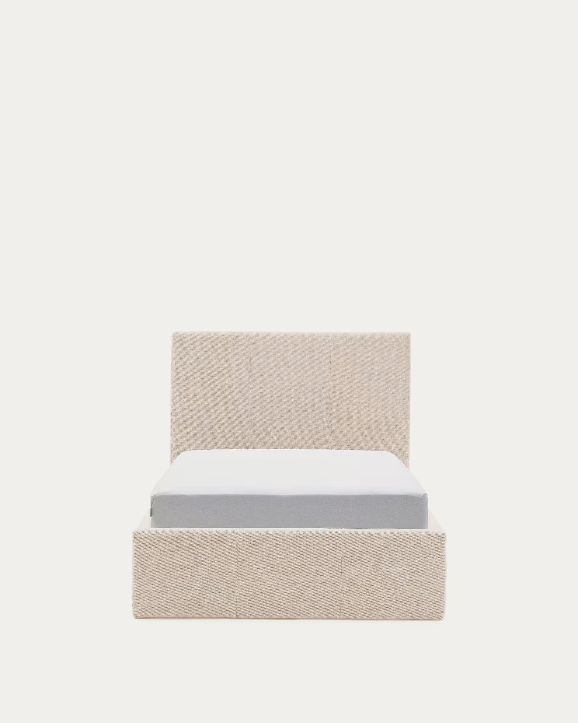 Bett mit Stauraum NAHIRI beige