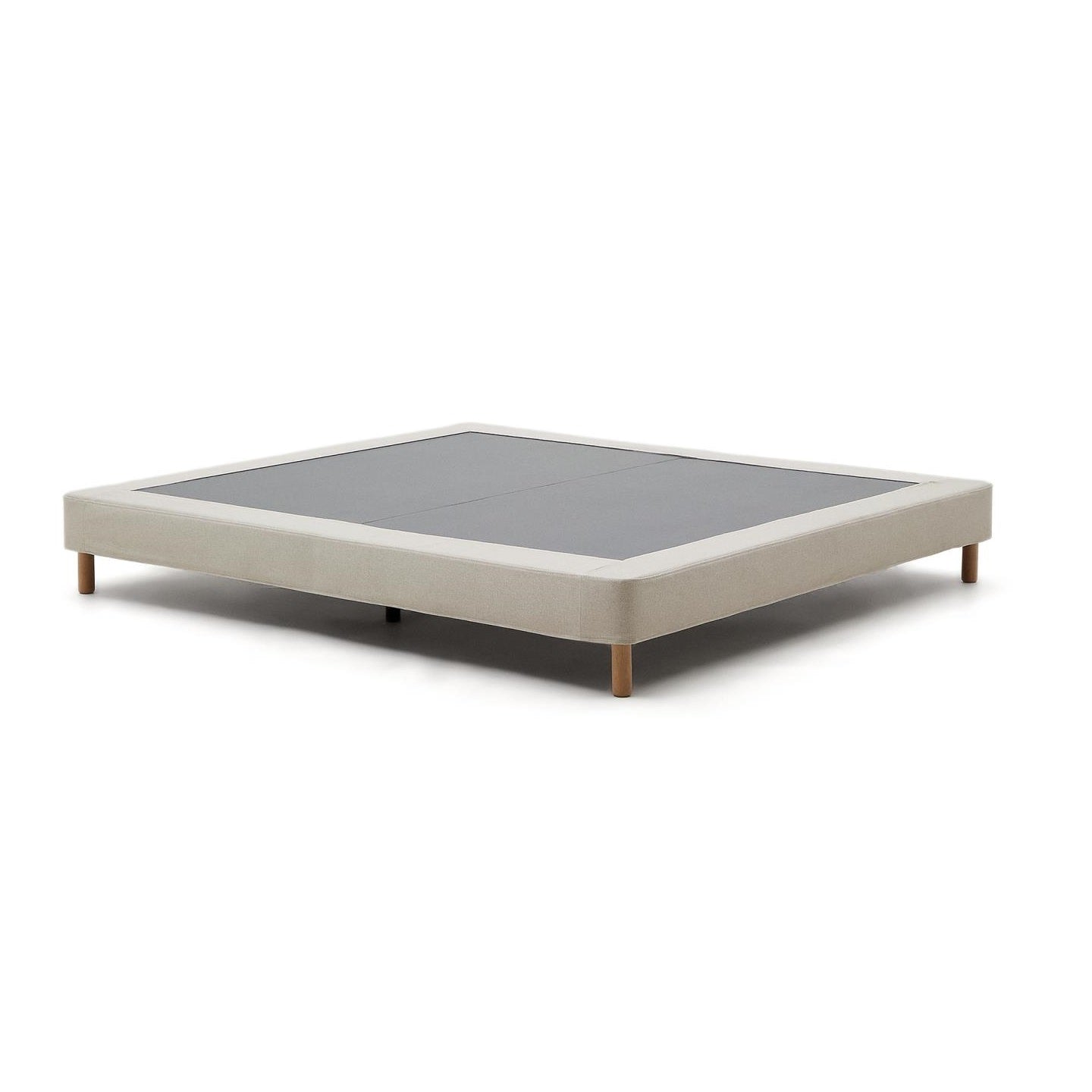 Stal łóżka OFELIA beżowy La Forma 150x200 cm   Eye on Design