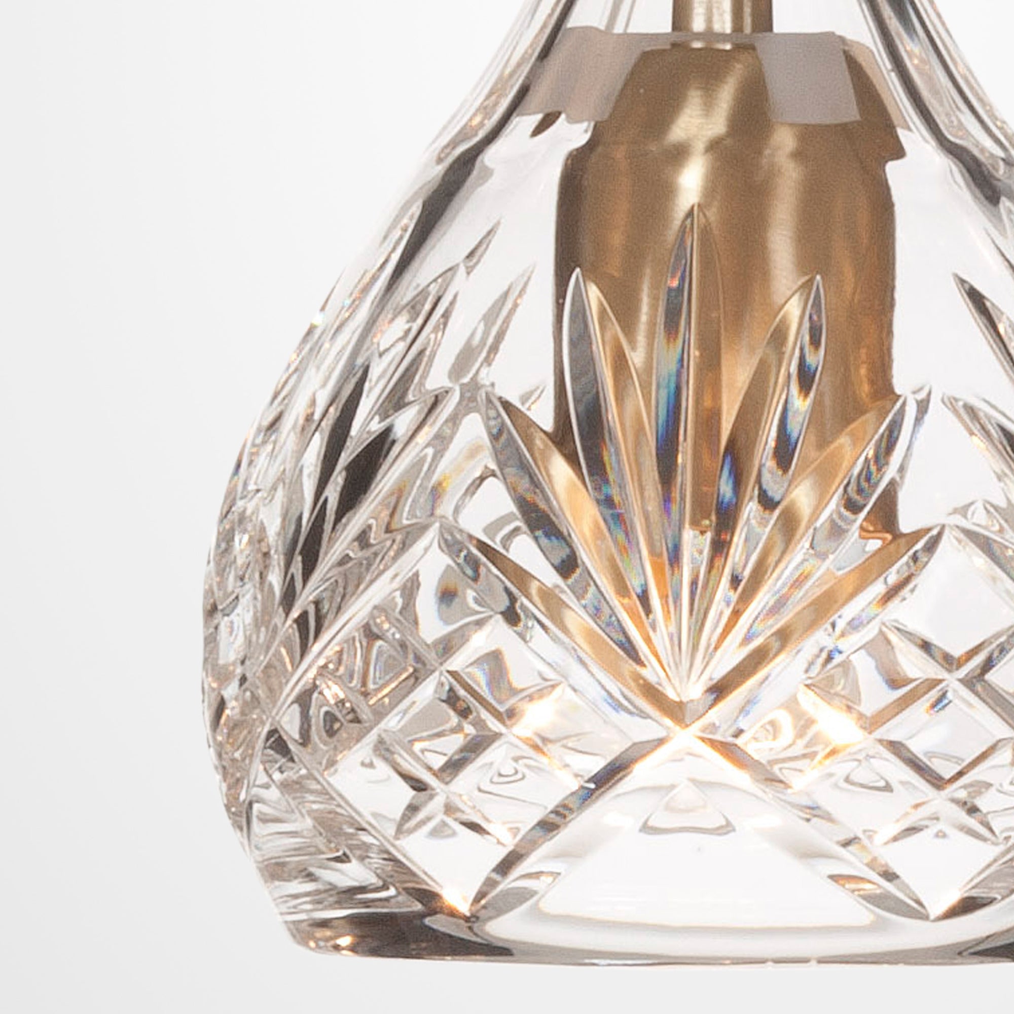 Lampa wisząca BELL DECANTERLIGHT szkło kryształowe