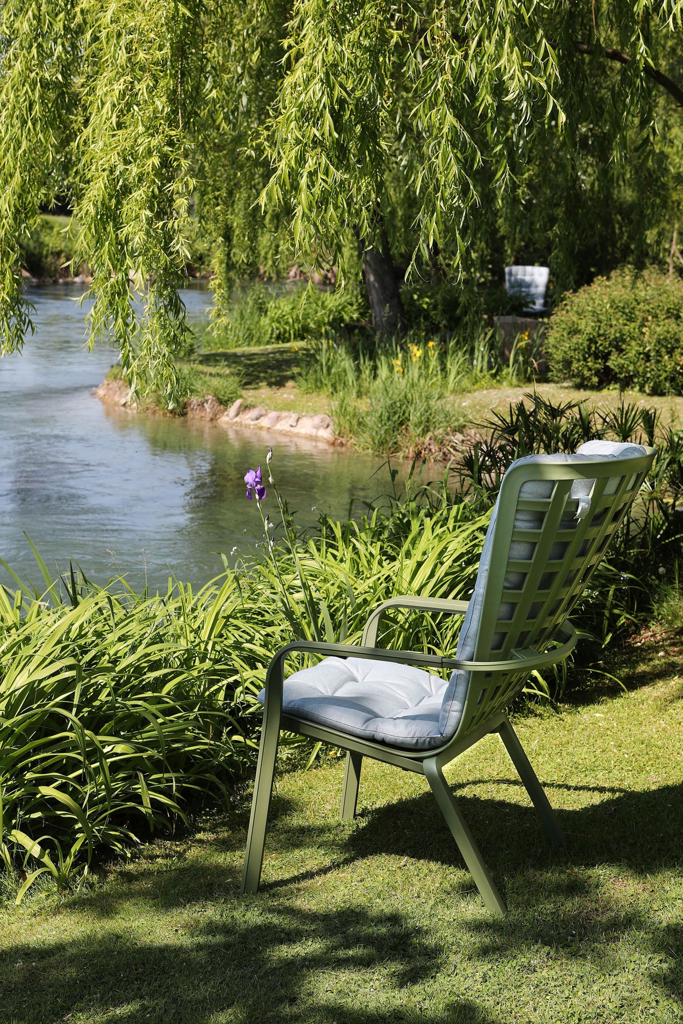 Außenstuhl FOLIO agave grün