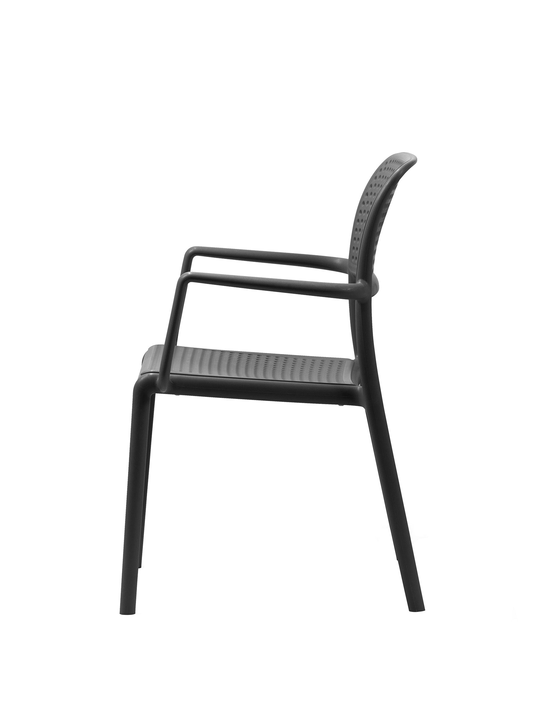 Außenstuhl mit Armlehnen BORA anthrazit