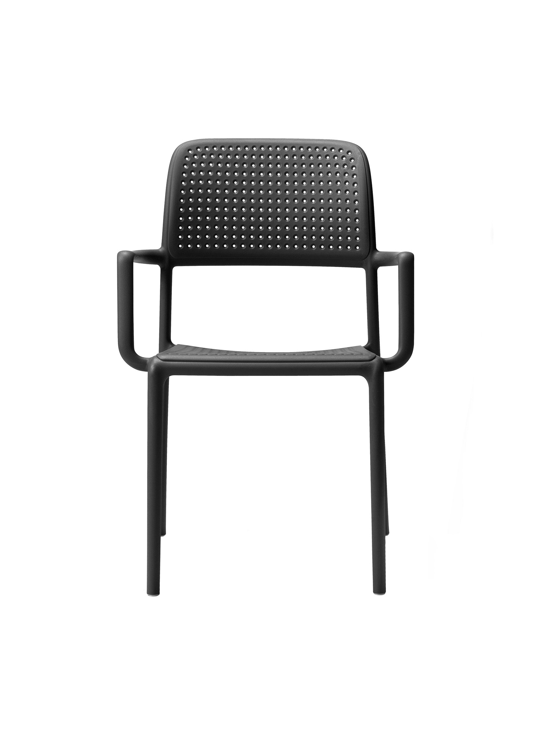 Außenstuhl mit Armlehnen BORA anthrazit