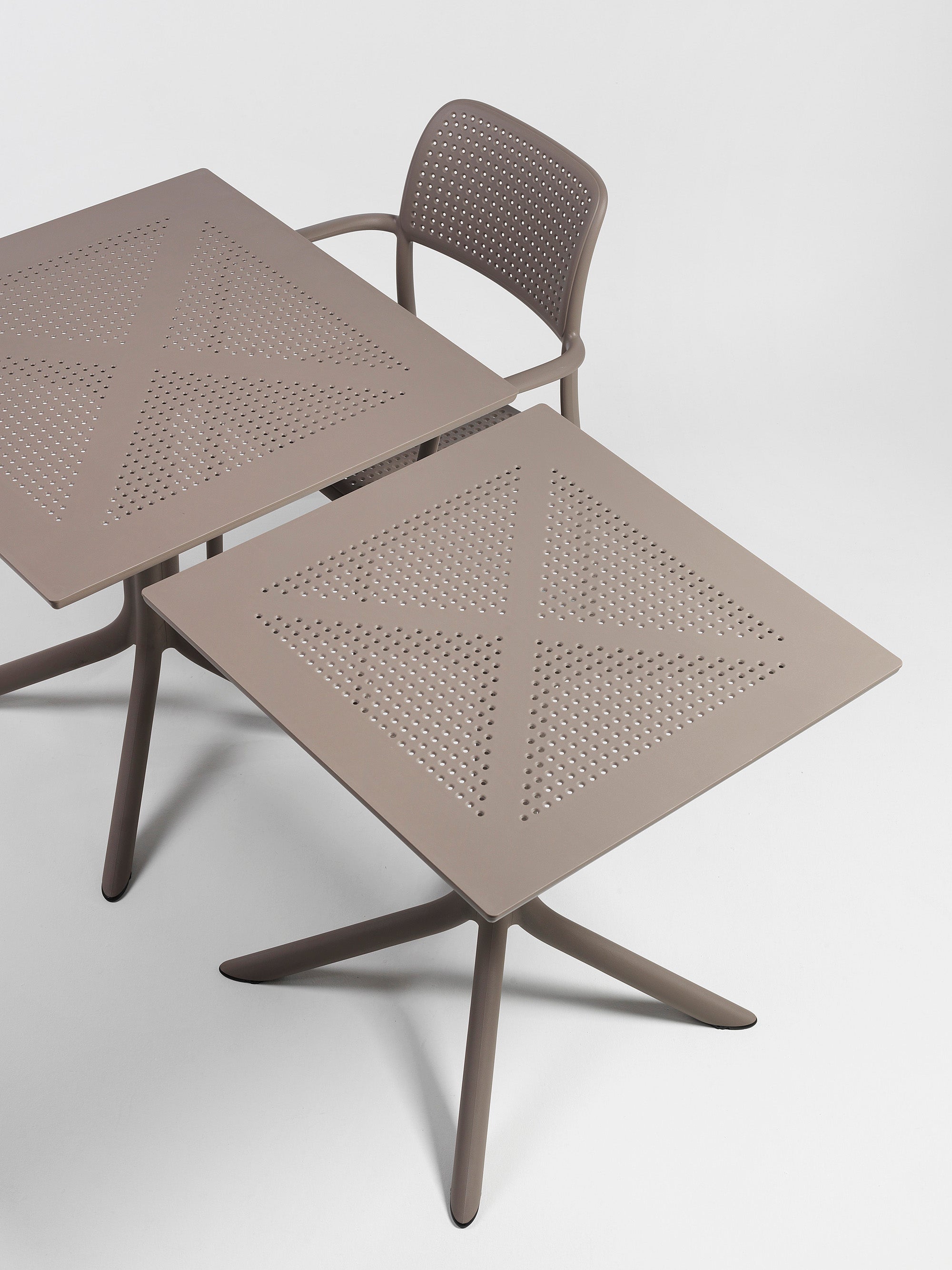 Außenstuhl mit Armlehnen BORA anthrazit