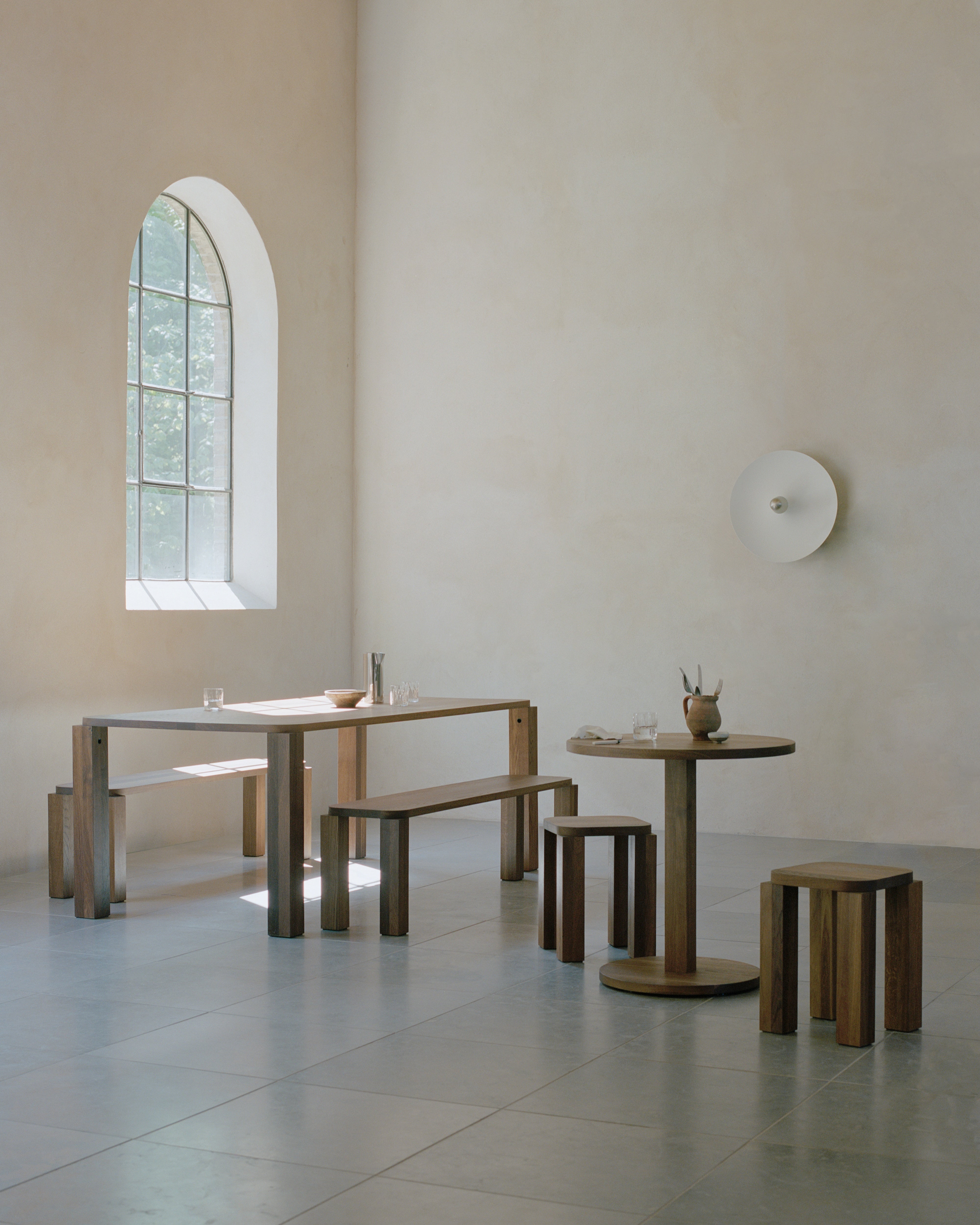 ATLAS Bench Dark Oak