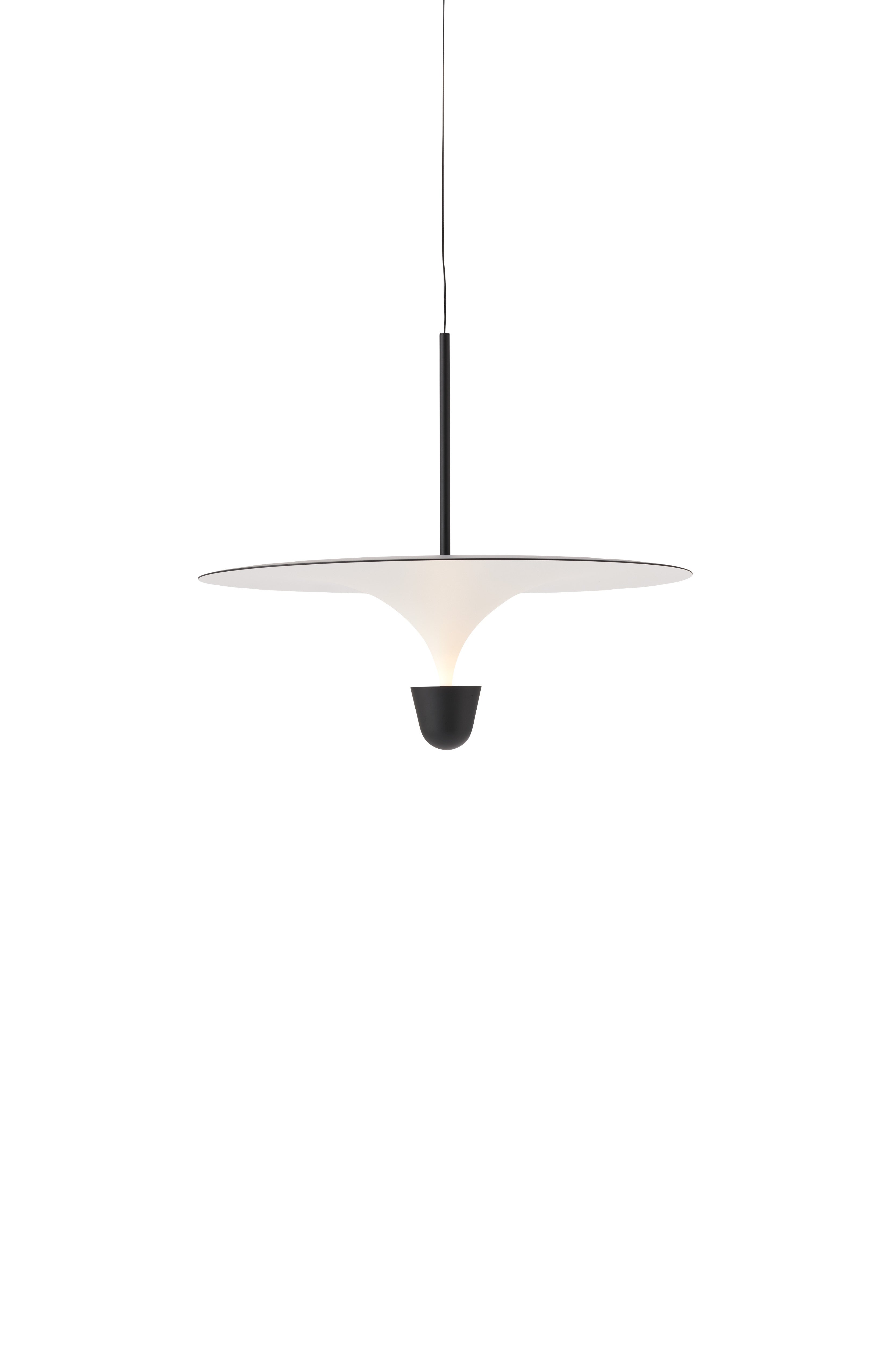 KANTARELL Pendant Lamp Black with White Finish