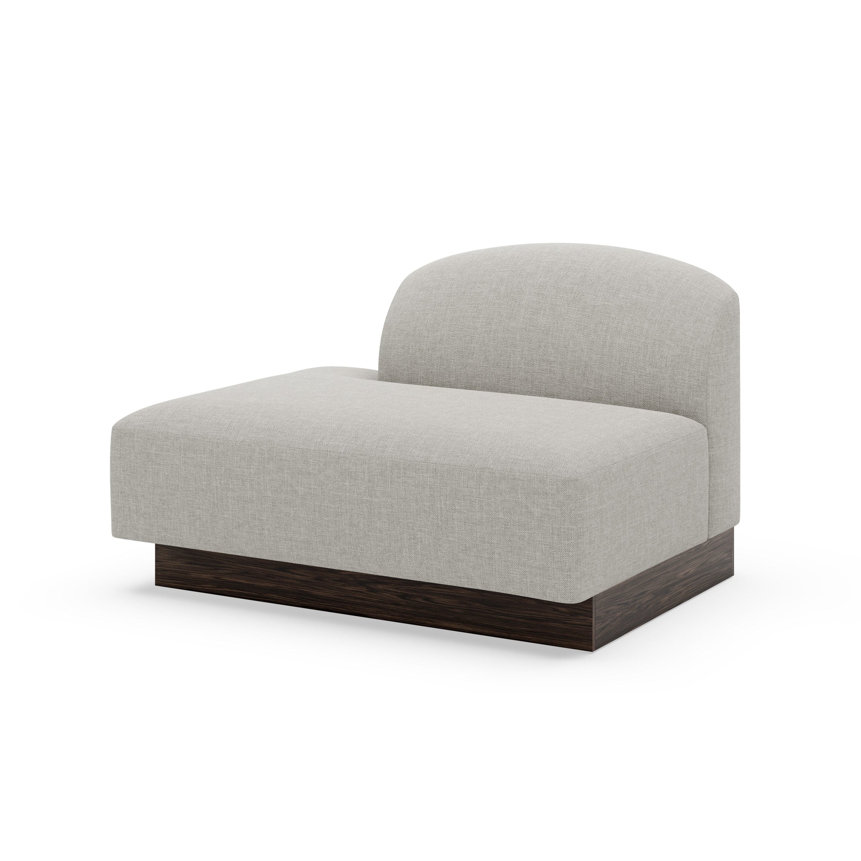 Modulares Sofa SHORE - offenes Endelement links, personalisierbar