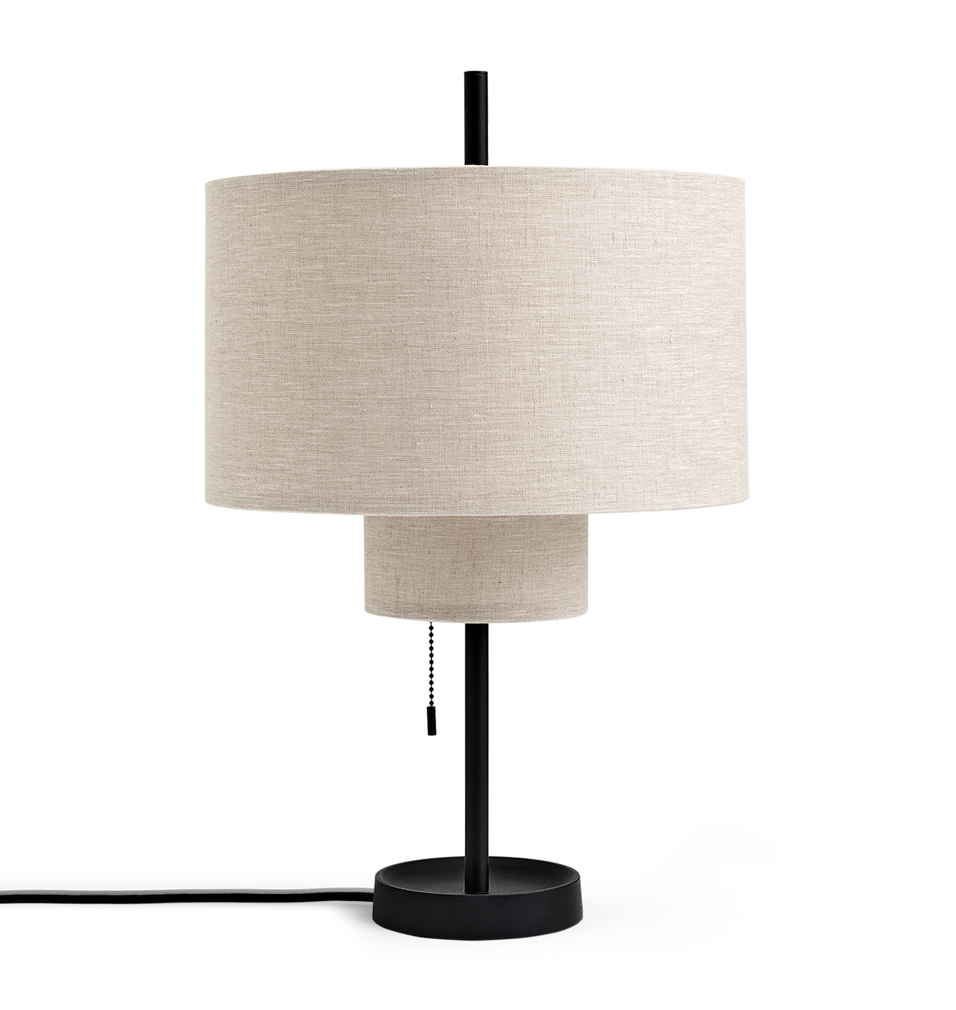 Beige Rand Tabelle Lampe