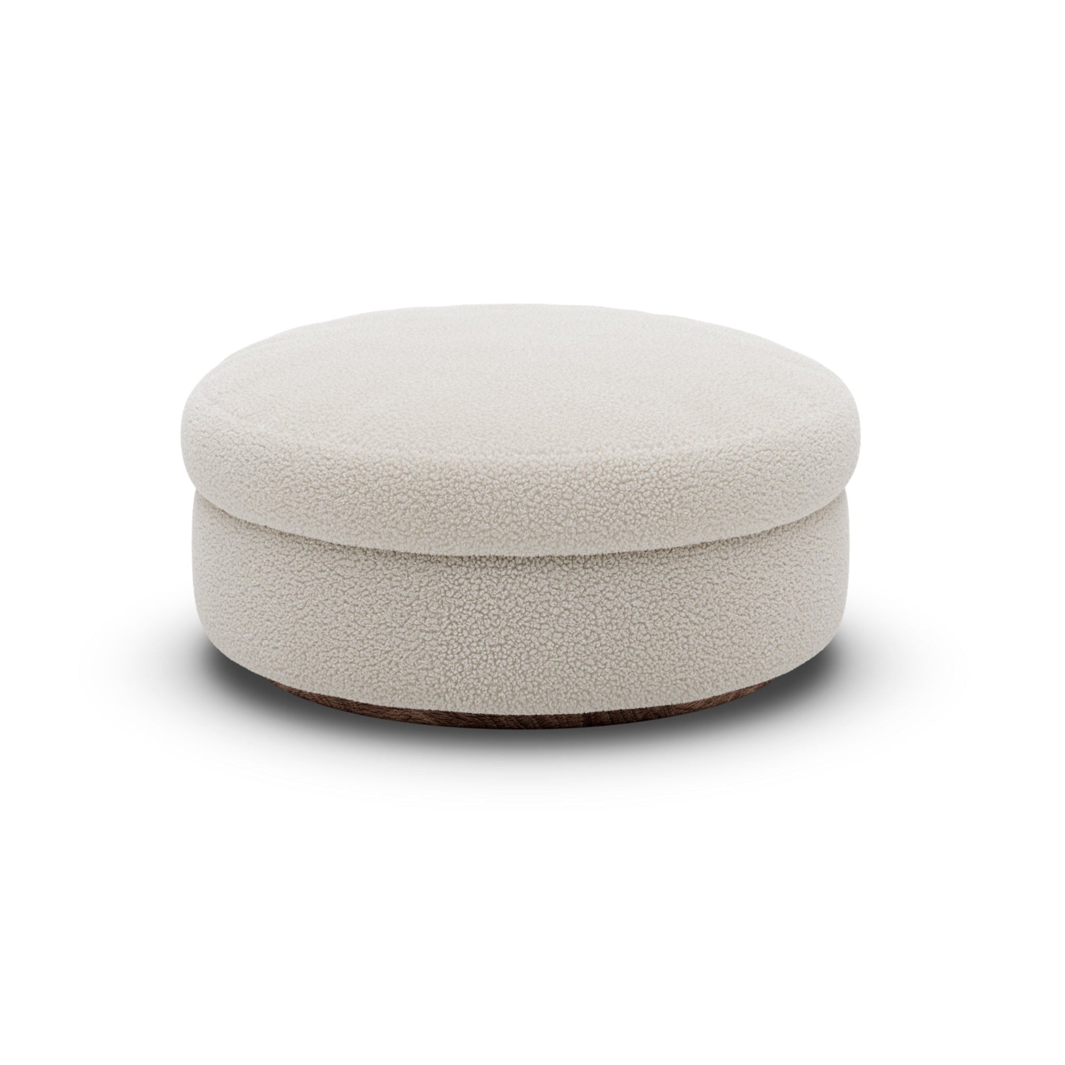 Round Pouf Polstered Coda
