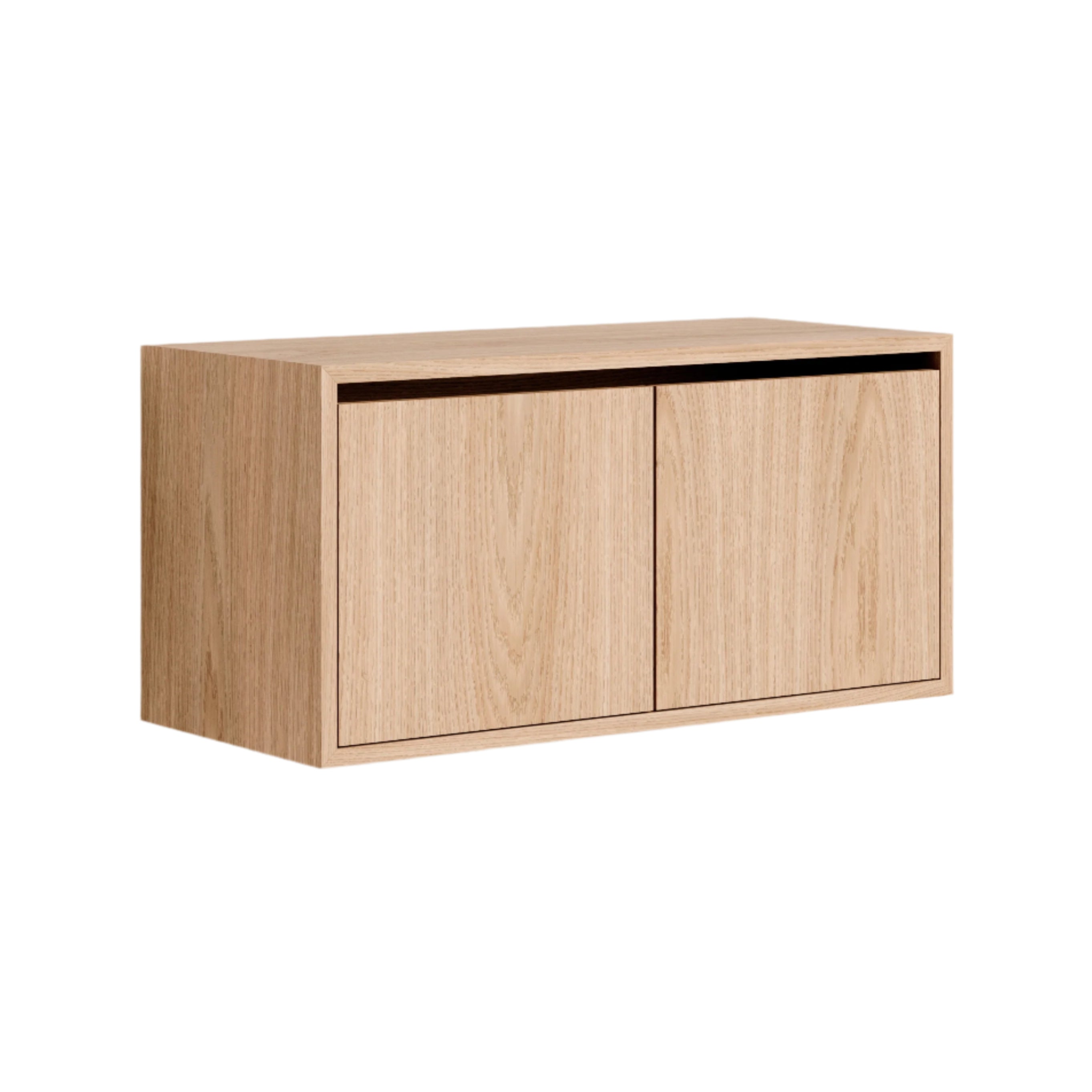 Hanging cabinet with the door New Works Oak Veneer