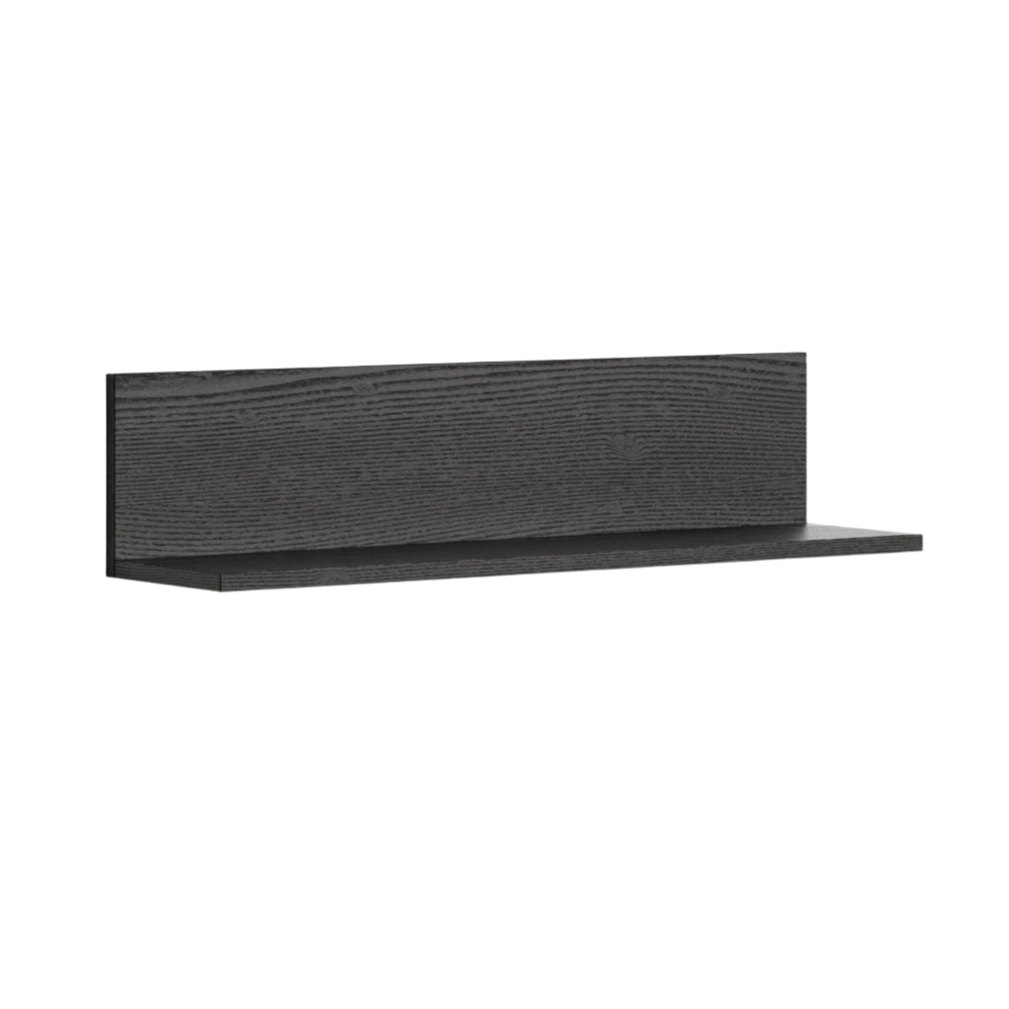 Tana wall shelf black oak veneer