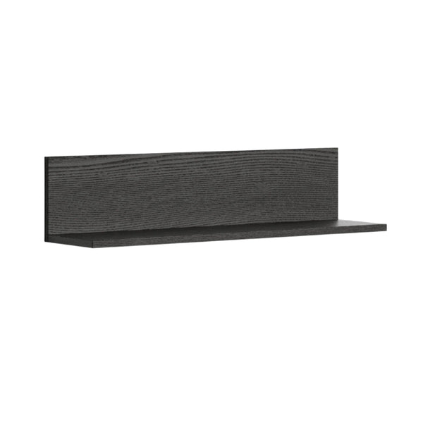 Tana wall shelf black oak veneer