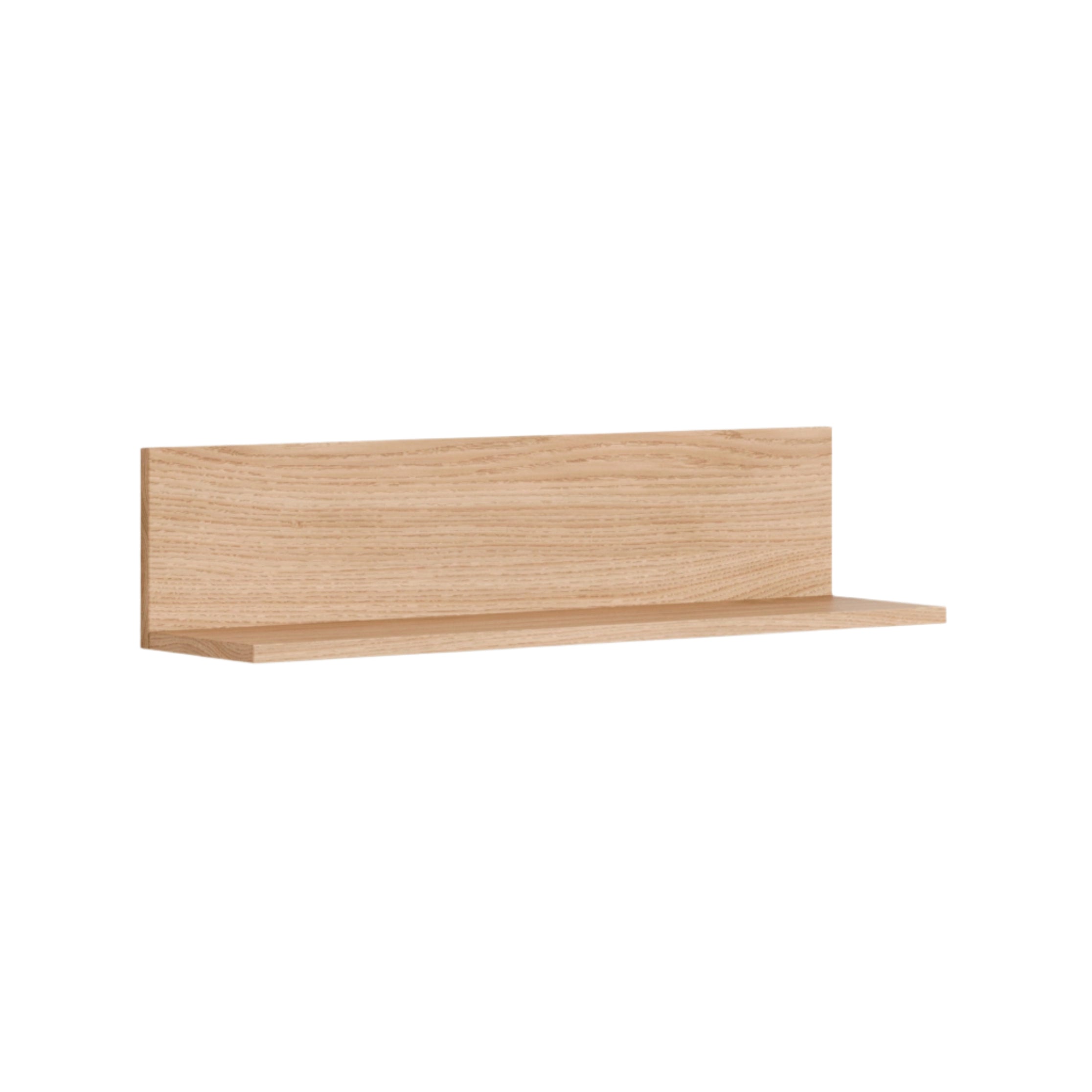 Tana oak veneer wall shelf