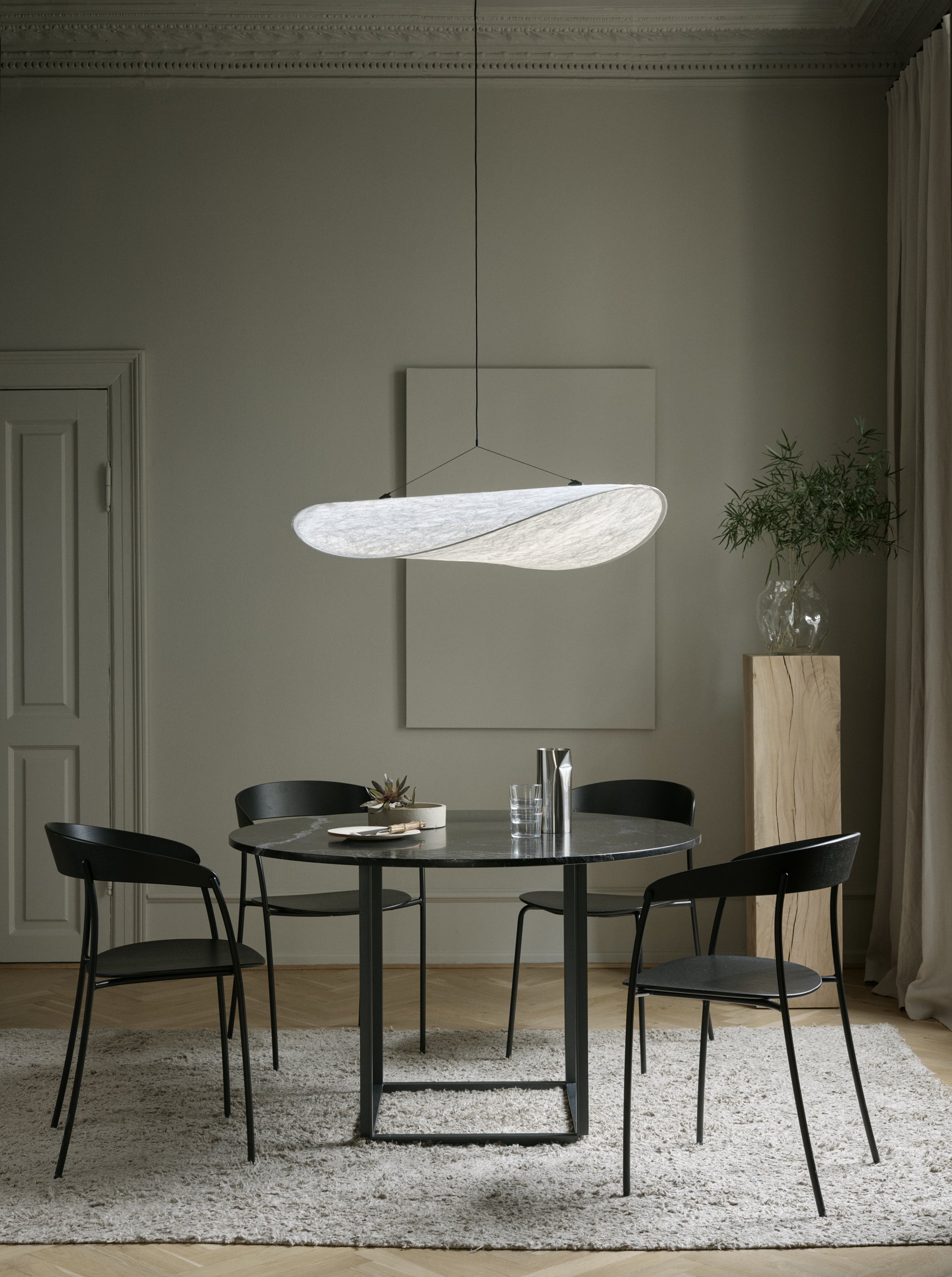 Missing chair black ash veneer