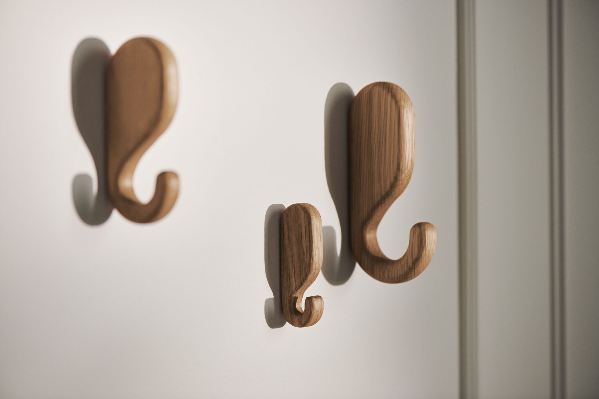 Wall hook Nob dark oak wood