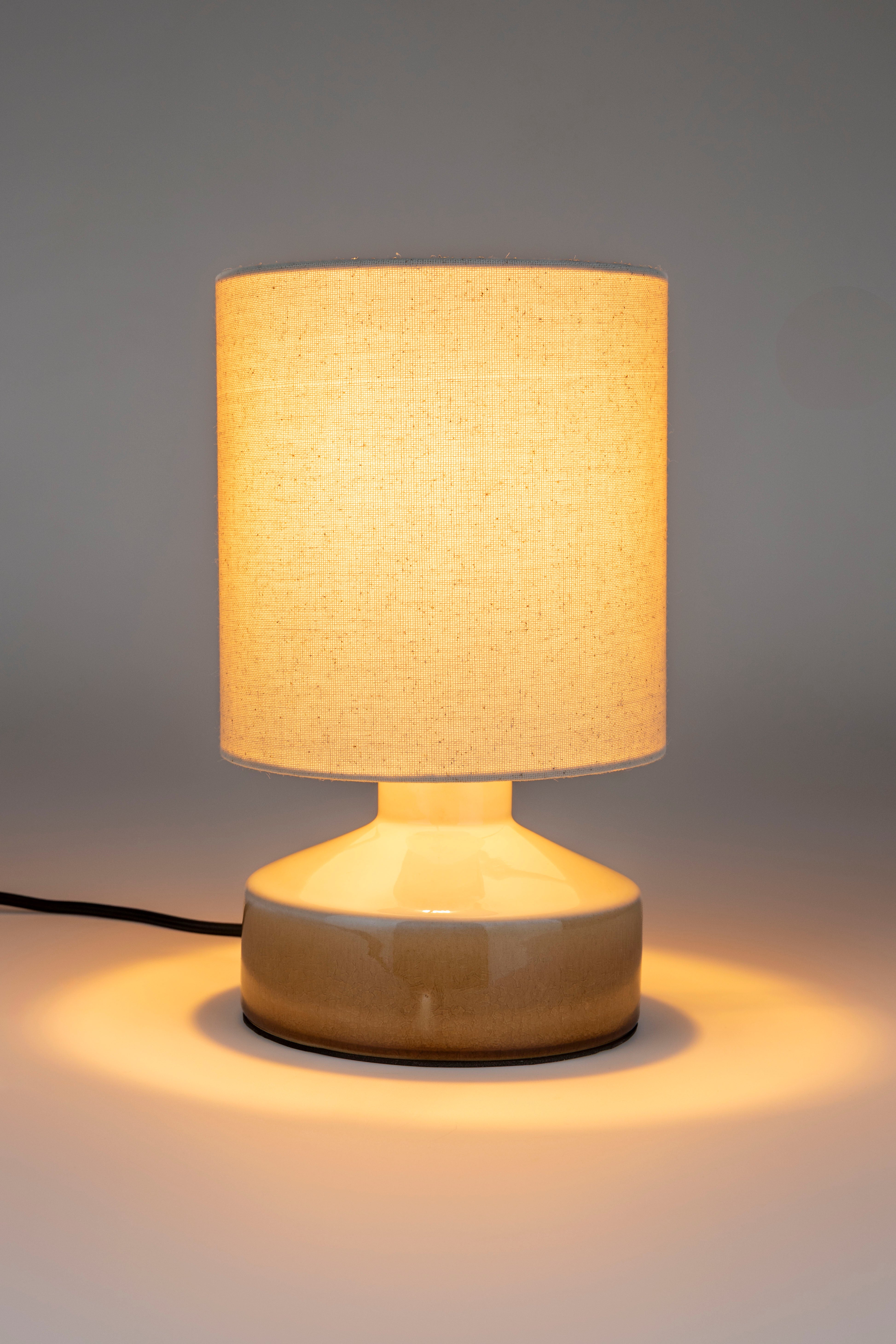 Tischlampe NOOK beige