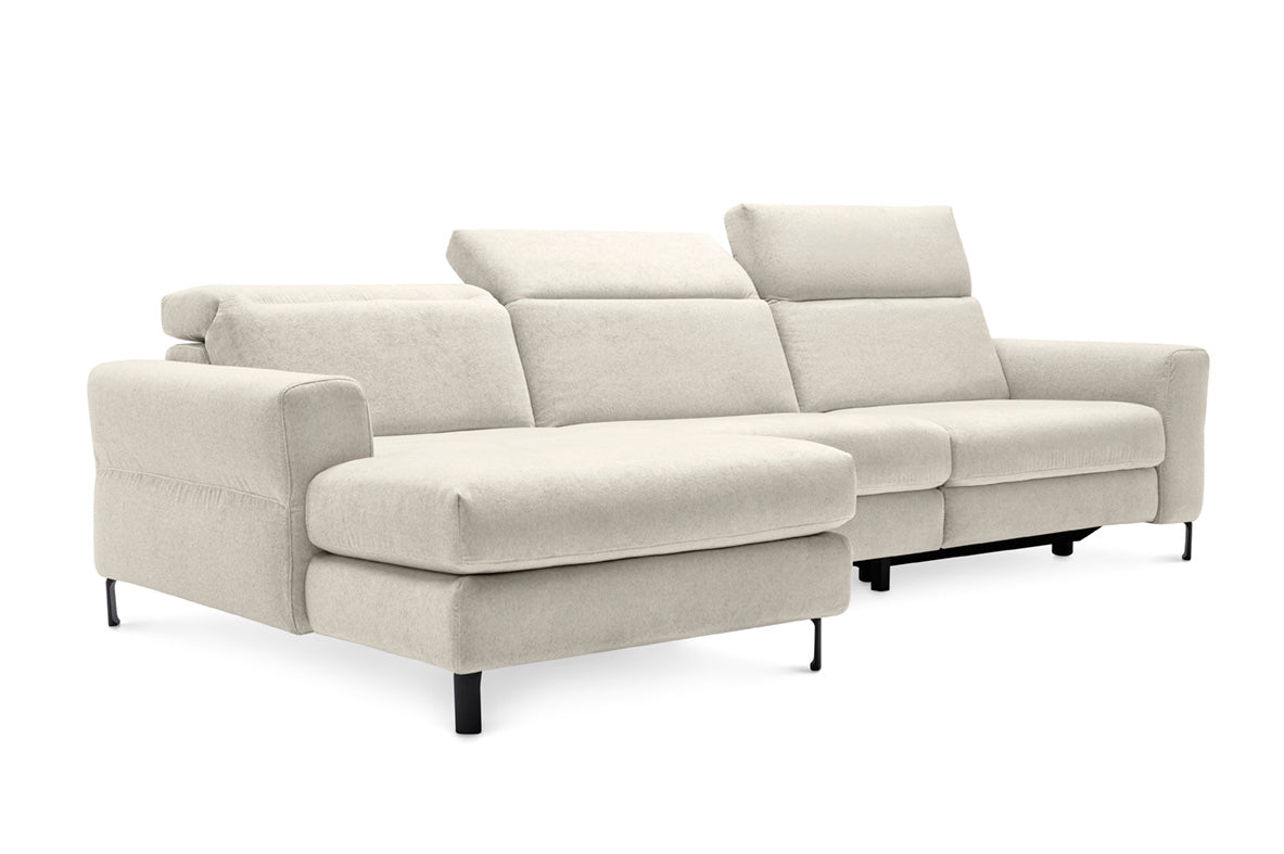 Right-facing corner sofa NORMA upholstered