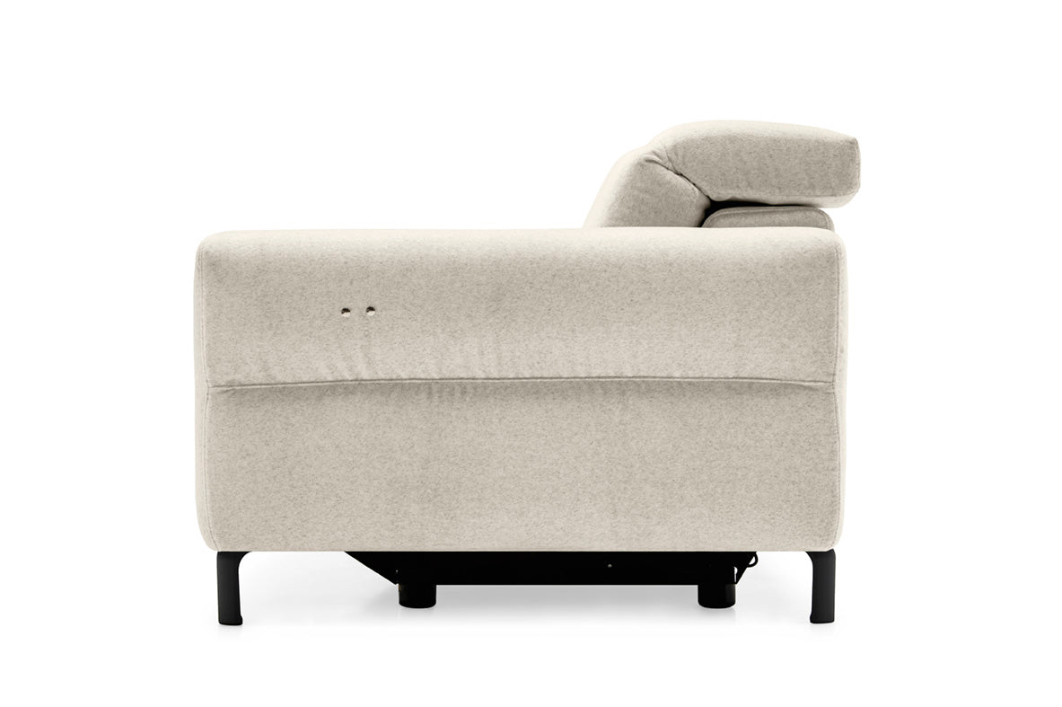 Right-facing corner sofa NORMA upholstered