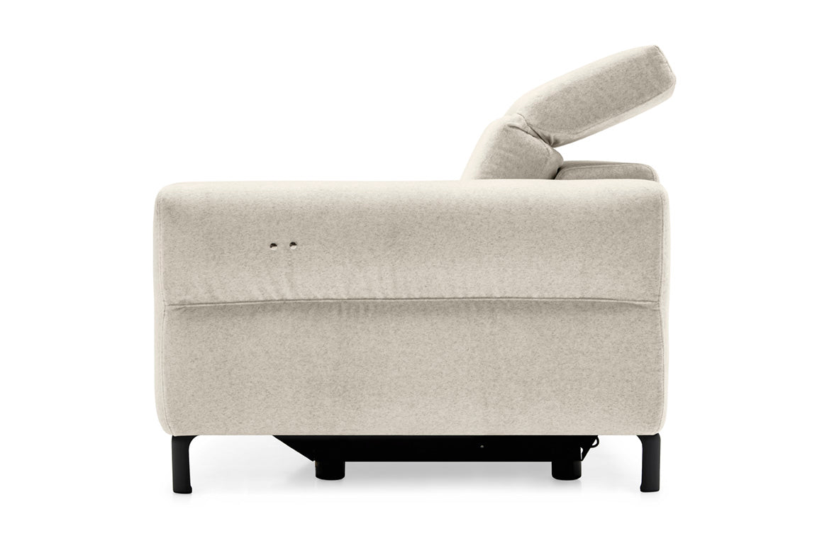 Right-facing corner sofa NORMA upholstered