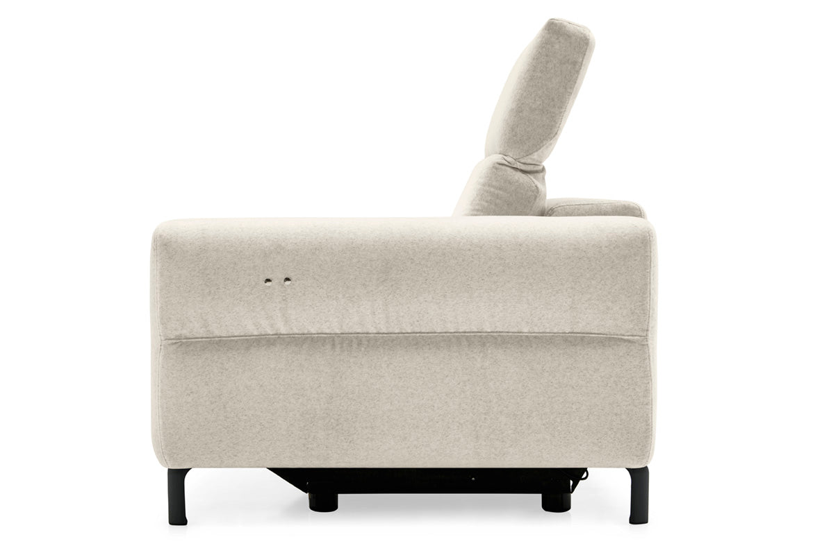 Right-facing corner sofa NORMA upholstered
