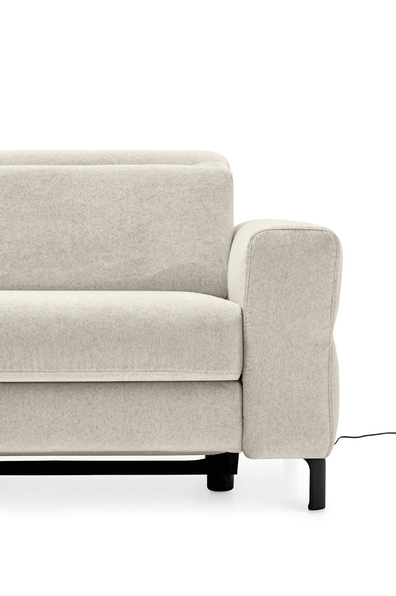 Right-facing corner sofa NORMA upholstered