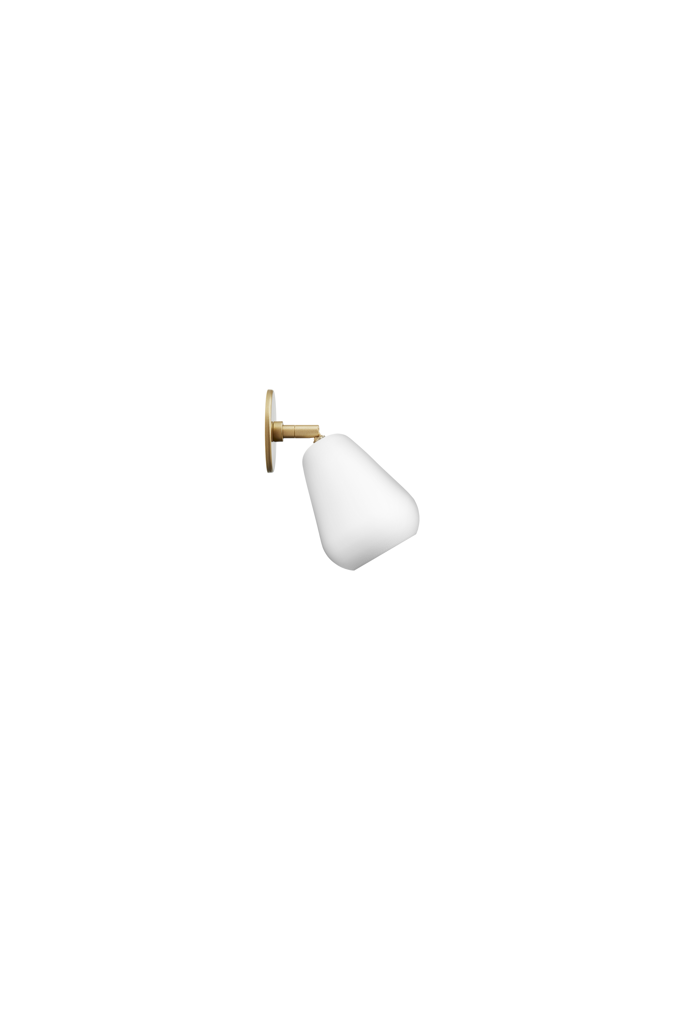 Wandleuchte ANOLI gold mit Weiß
