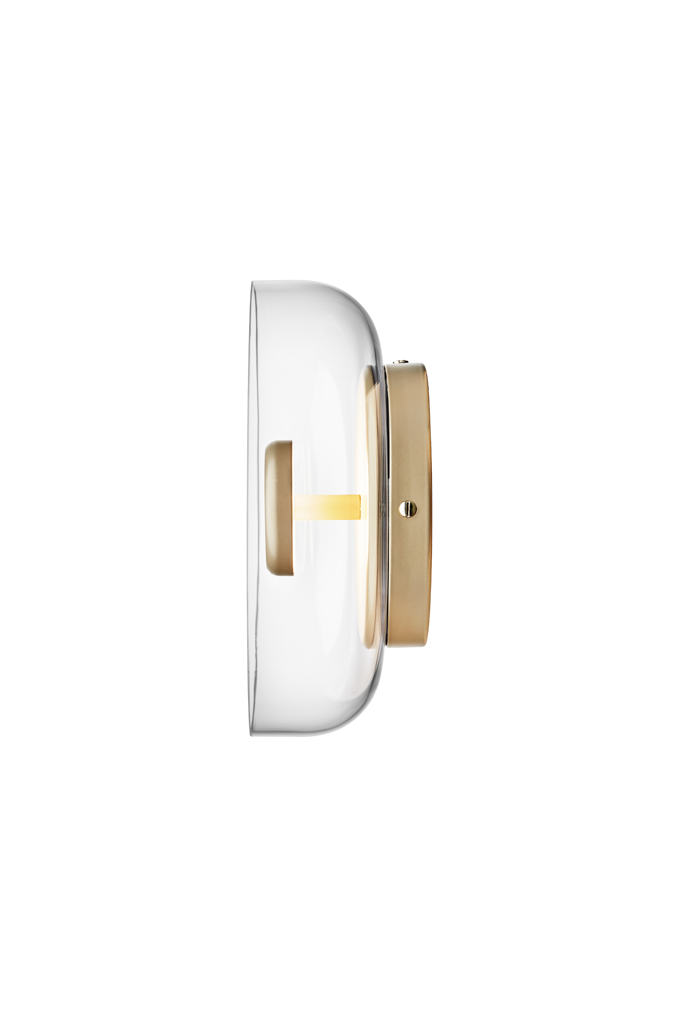 BLOSSI Wall Lamp in Gold with Transparent Glass [Antonina] [Amelia spr]