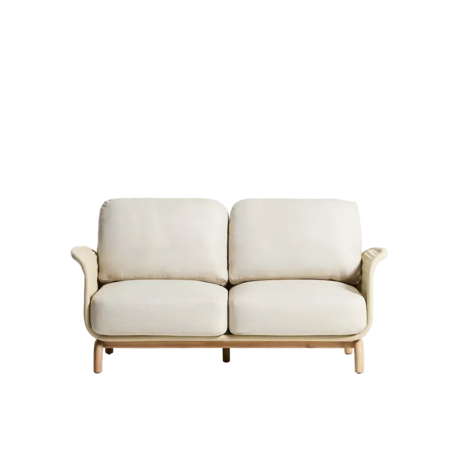 Zweisitzer Garten-Sofa ALIPA beige