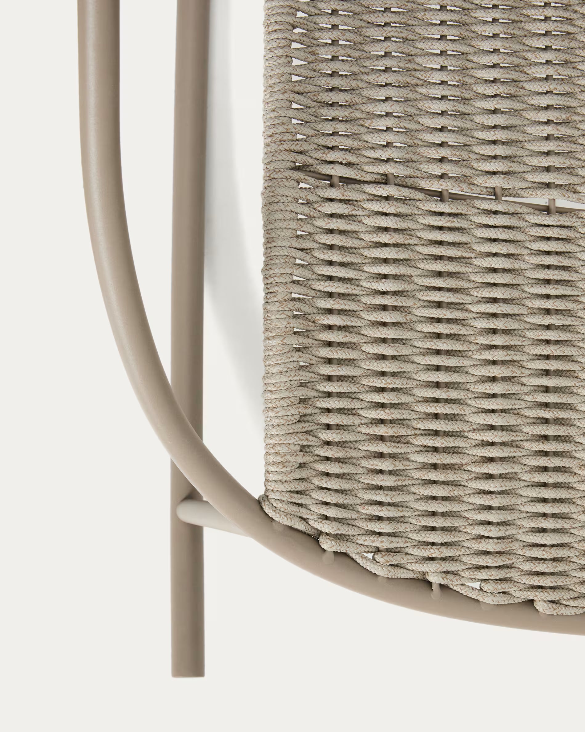 ATRANI Beige Rocking Garden Chair