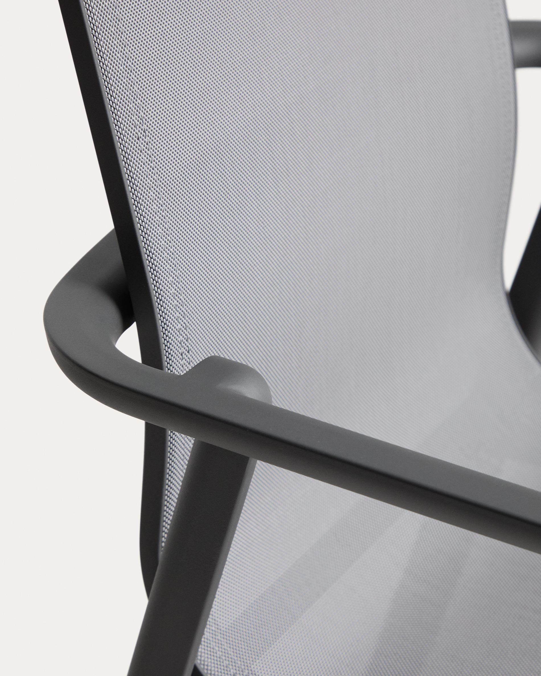 CANEA garden chair graphite