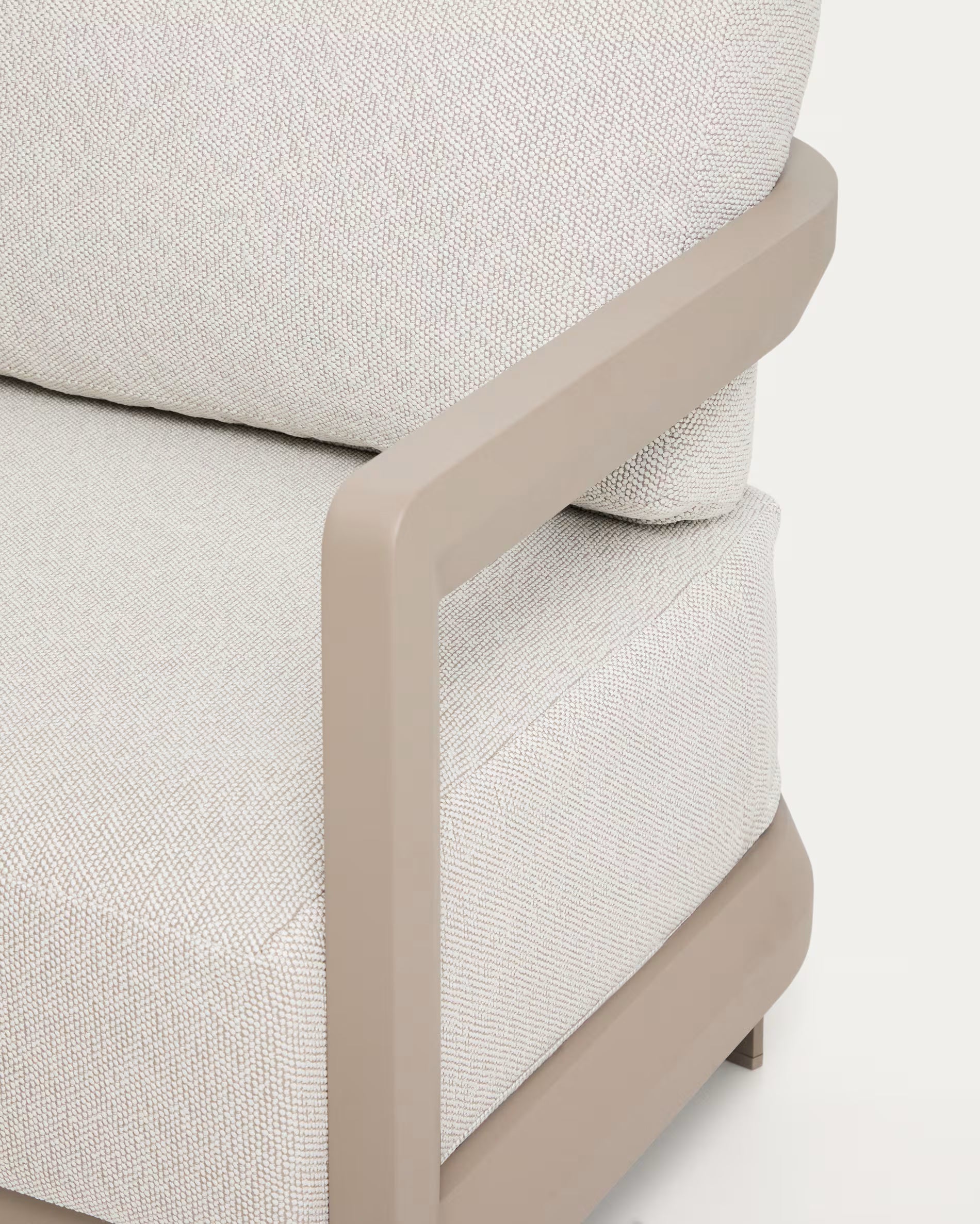 NERANO 2-Piece Garden Set in Gray-Beige