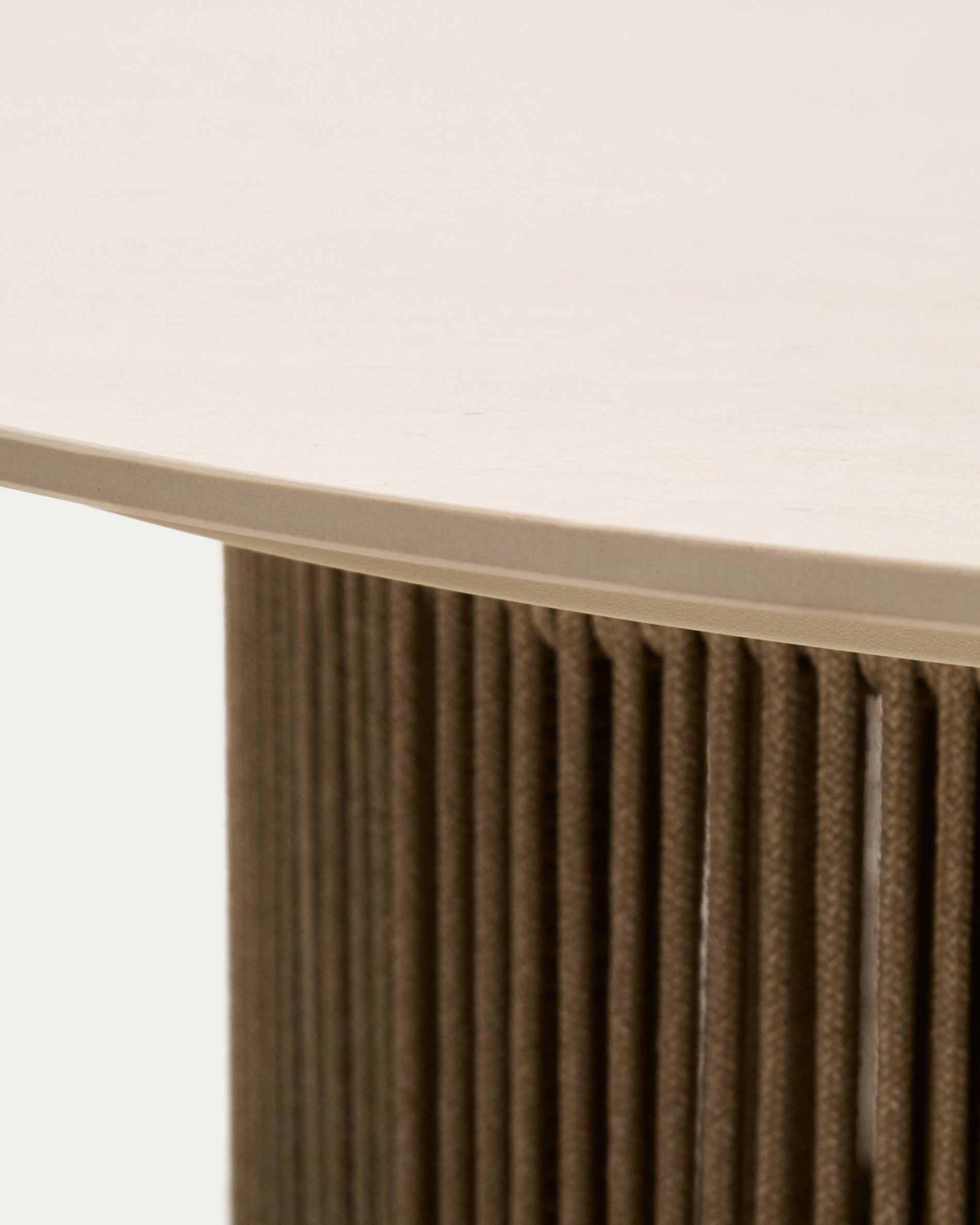 Gartenkaffee-Tisch OROSEI ecru mit beige