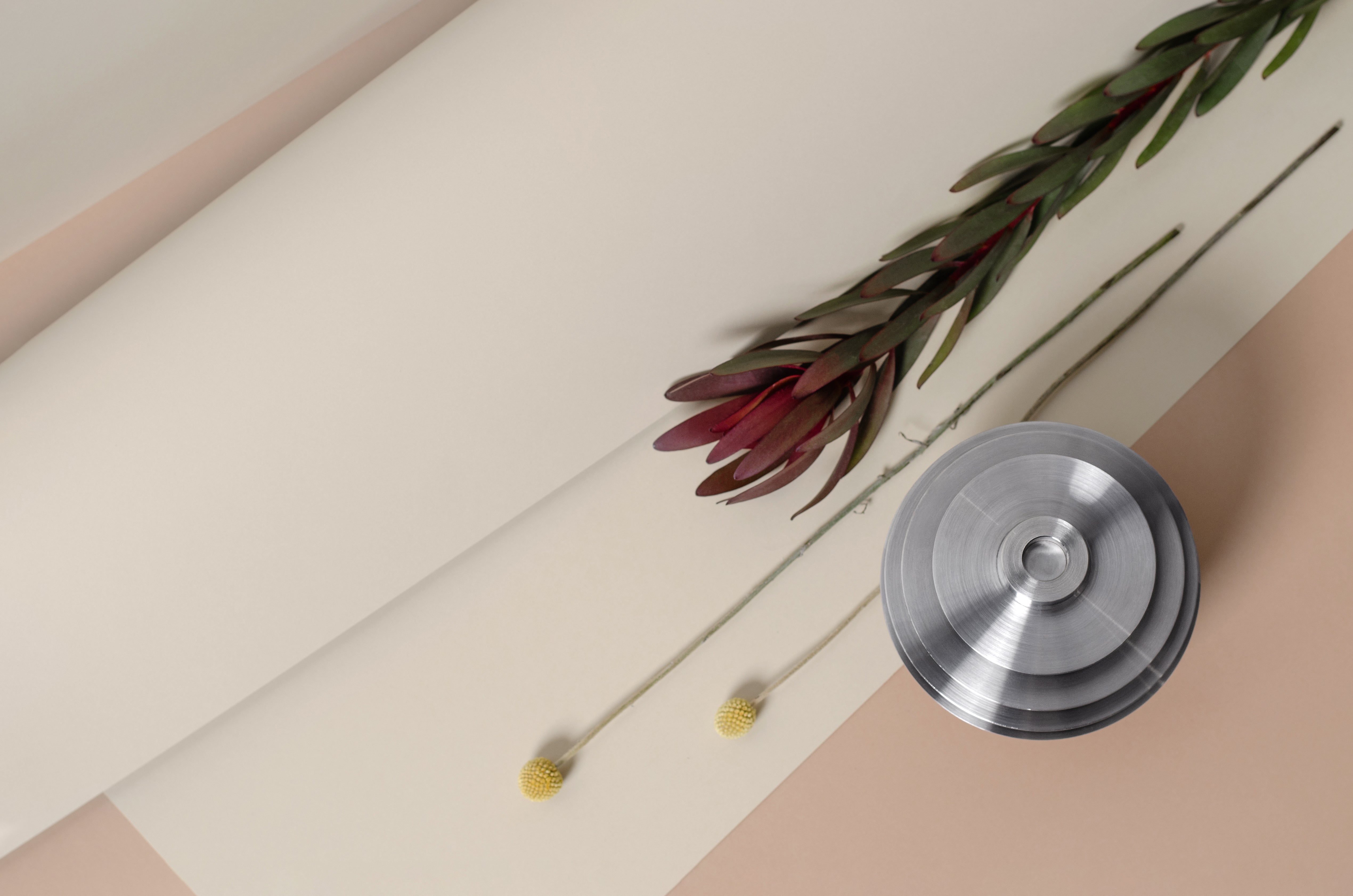 ORB Stahl Kerzenhalter Set