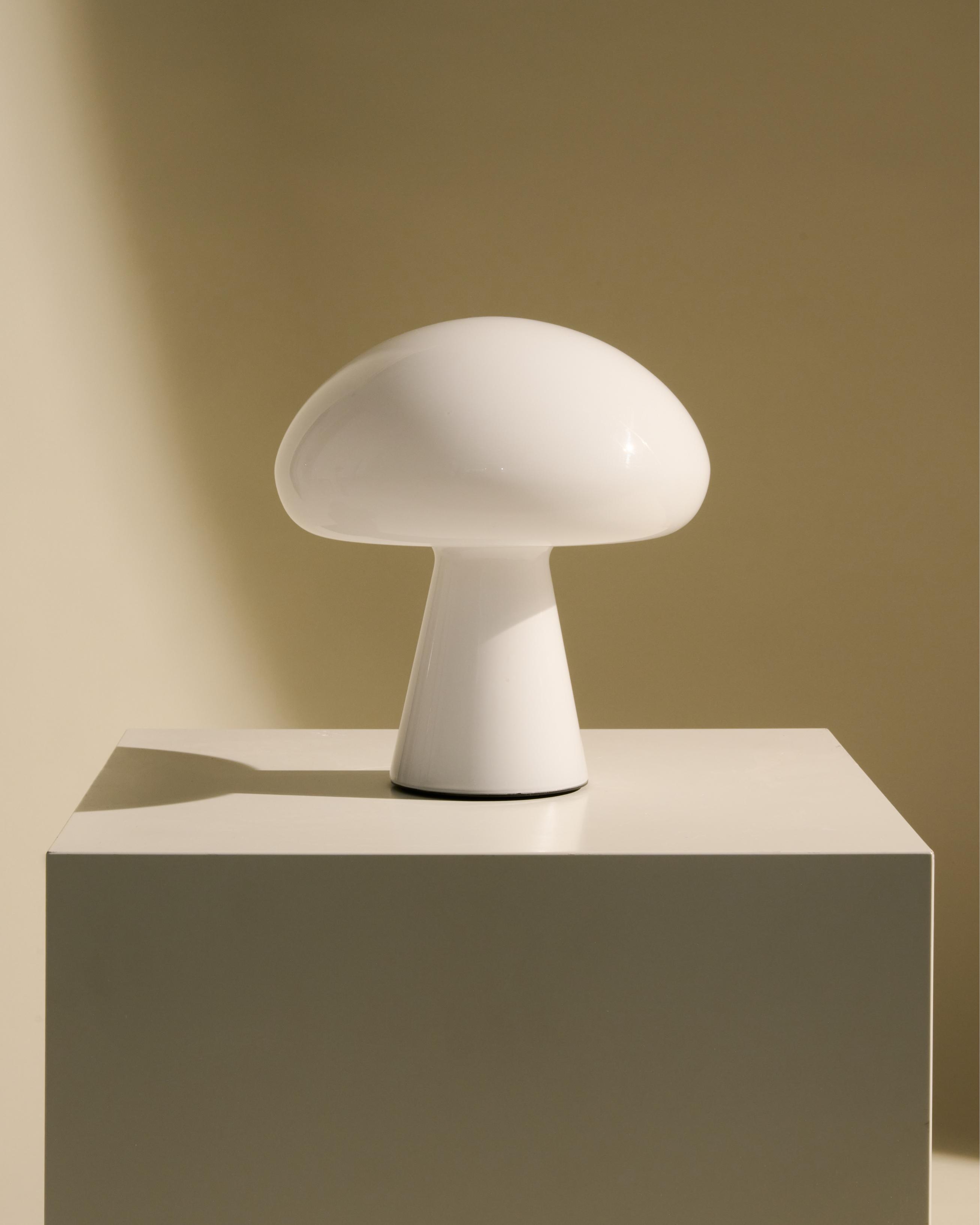 Tragbare Lampe OBELLO perlweiß
