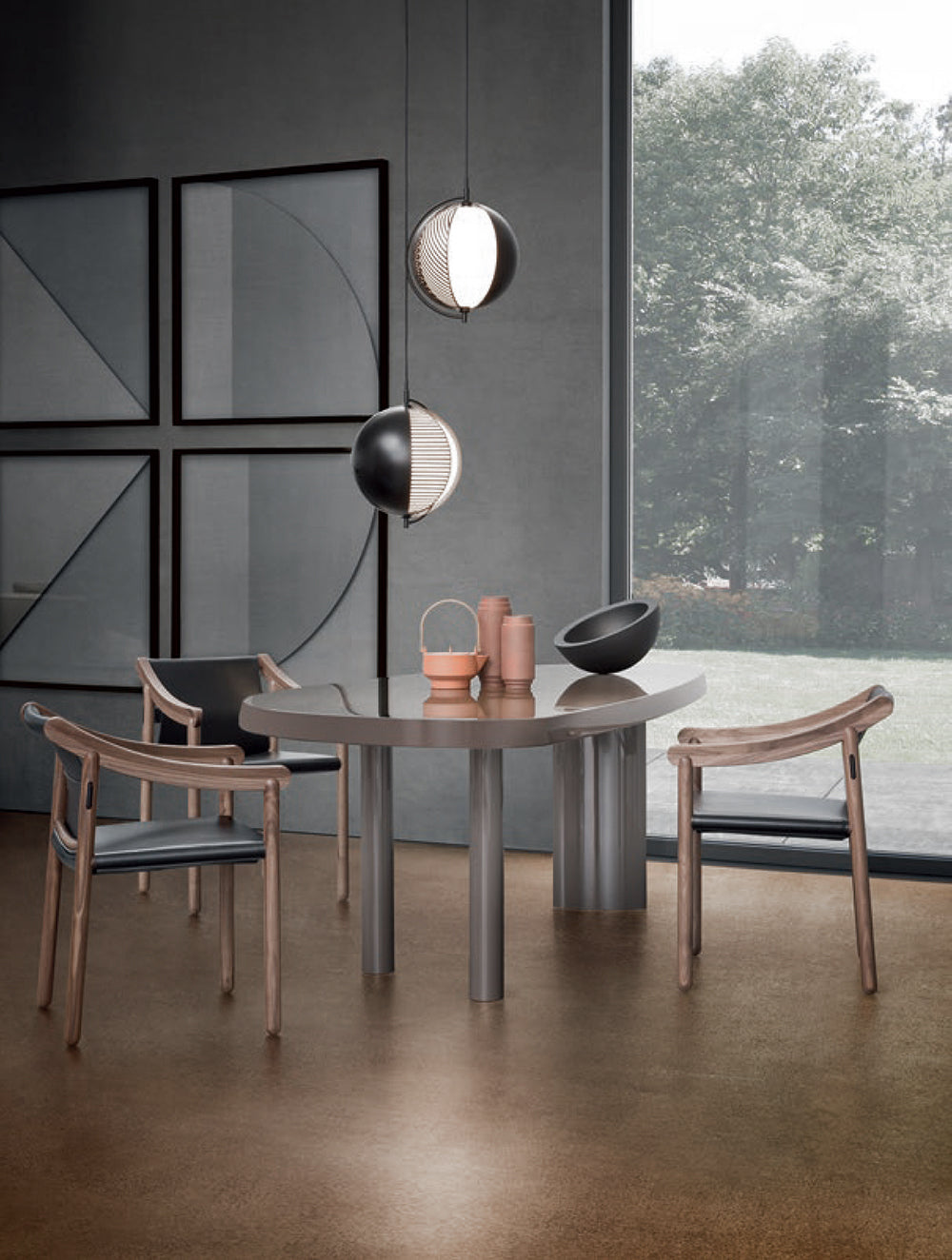 Pendelleuchte MONDO schwarz